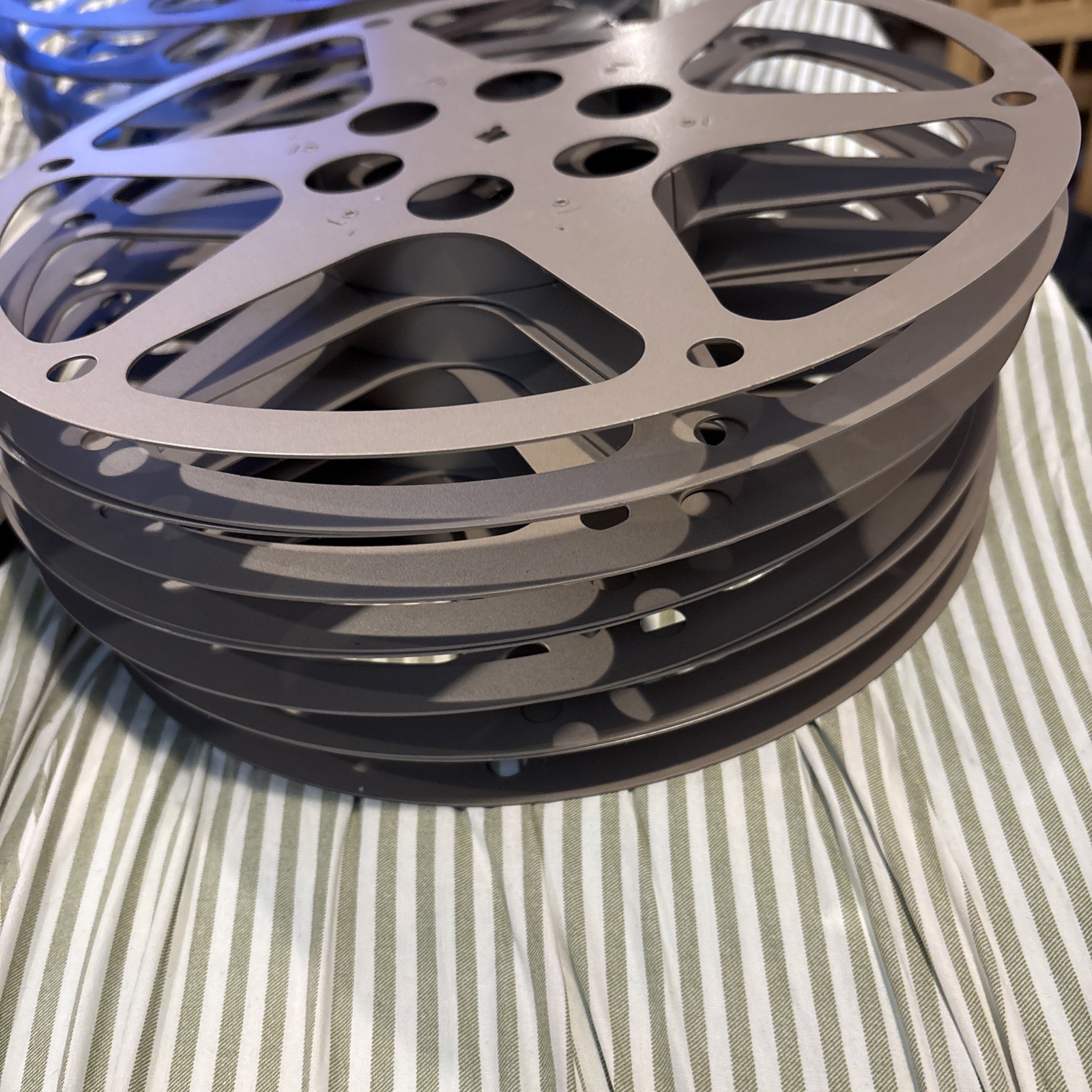 SCHERER 1200’ 16MM Metal FILM REEL 1200ft capacity