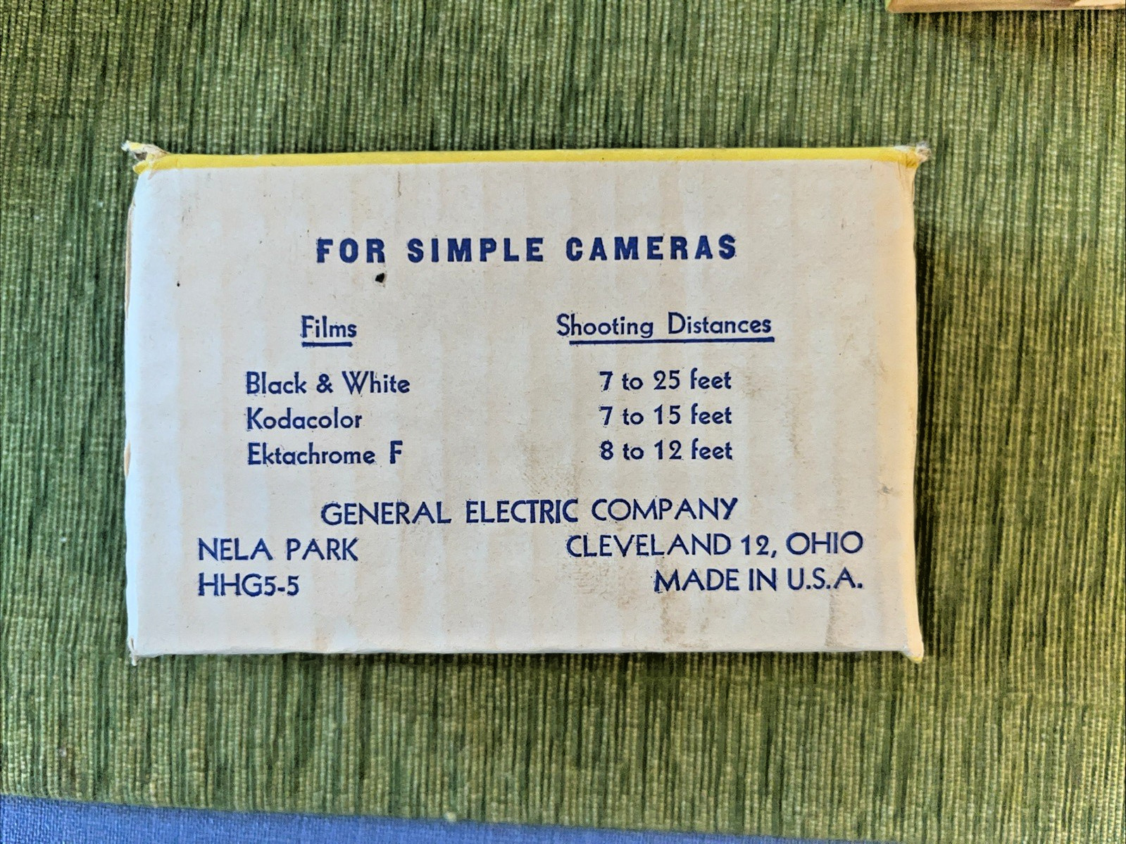 General Electrics Sure-Fire #5 Flash Bulbs for Vintage Cameras 8
