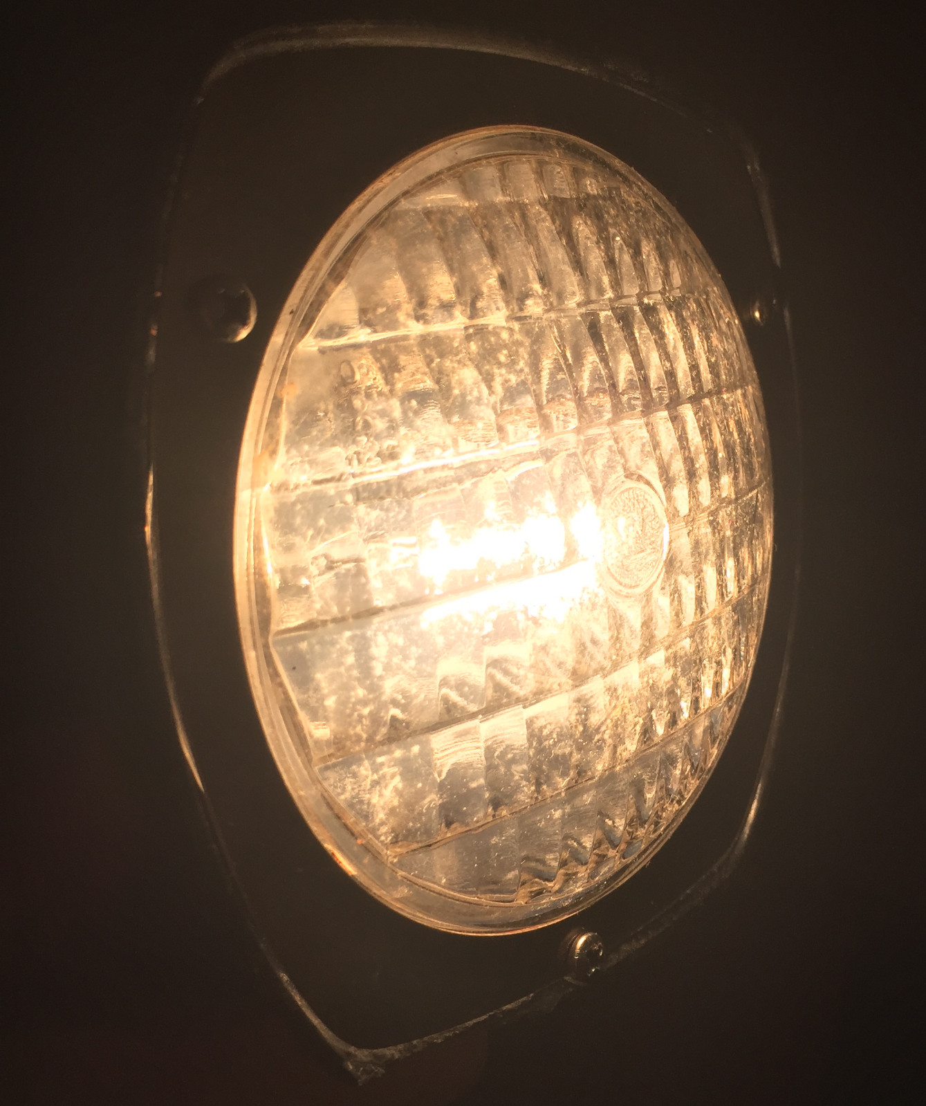 Super 8 movie camera light lamp Atlas Warner Corporation 650 watt 115 volt Works