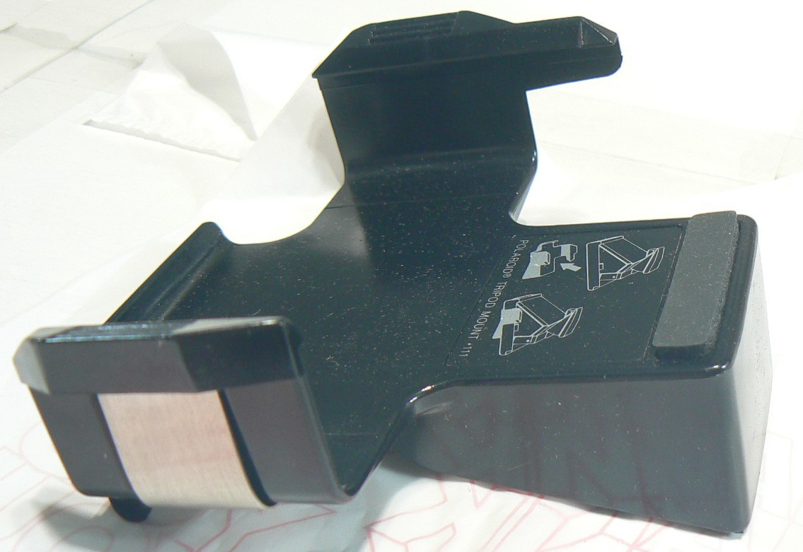 Polaroid SX-70 Camera #111 Tripod Mount +Box & Advertisement Card BB
