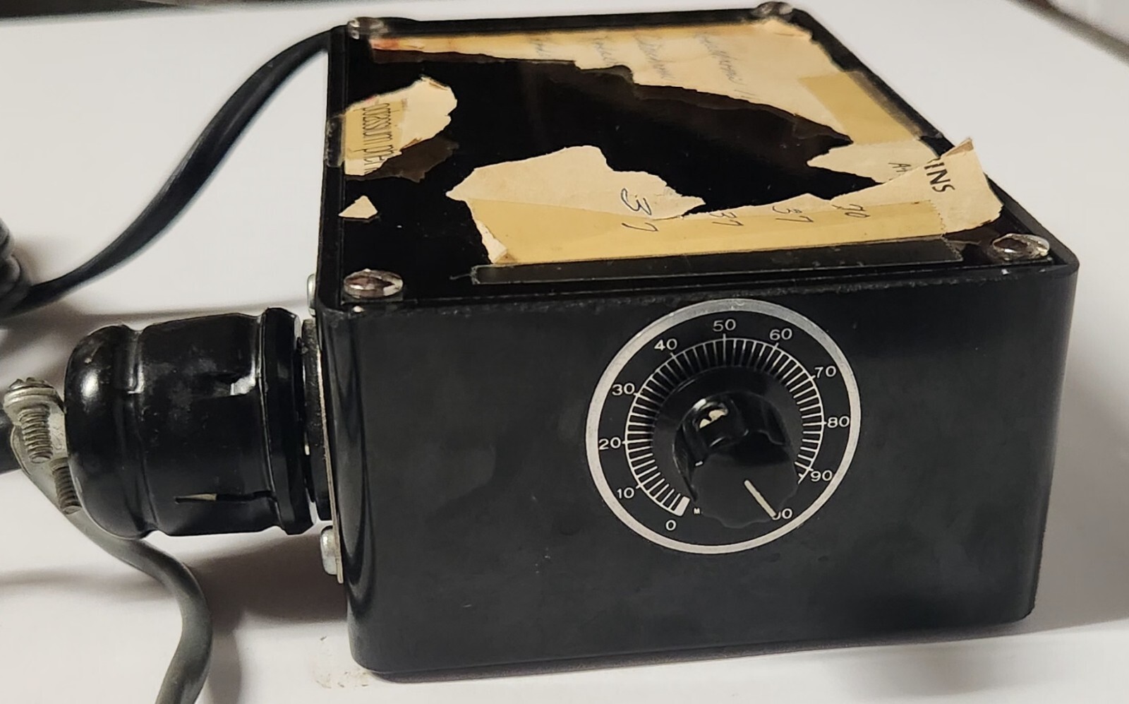 Vintage Camera Flash Ring with Control Box, TESTED Works Perfectly