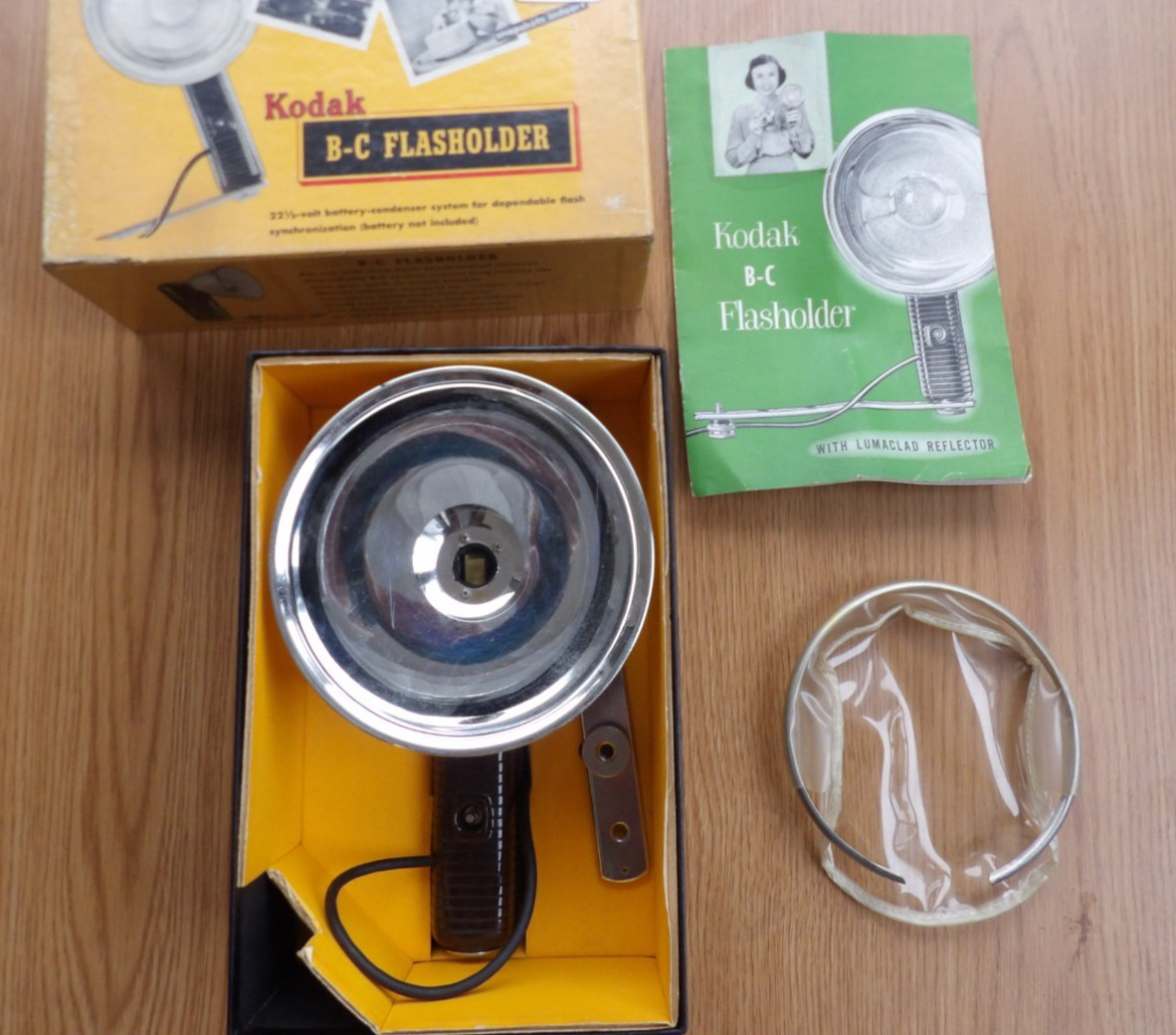 Kodak Camera B-C Flasholder-For Most Flash-Synchronized Cameras
