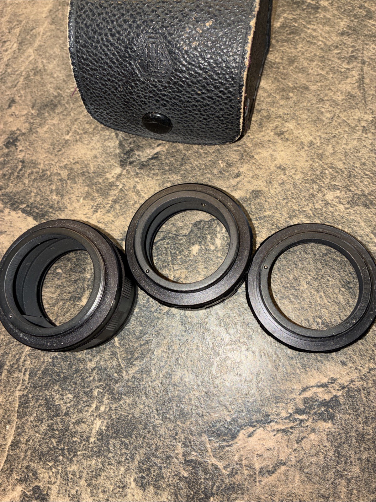 PENTAX ASAHI S3 EXTENSION TUBE RING SET No.I II III
