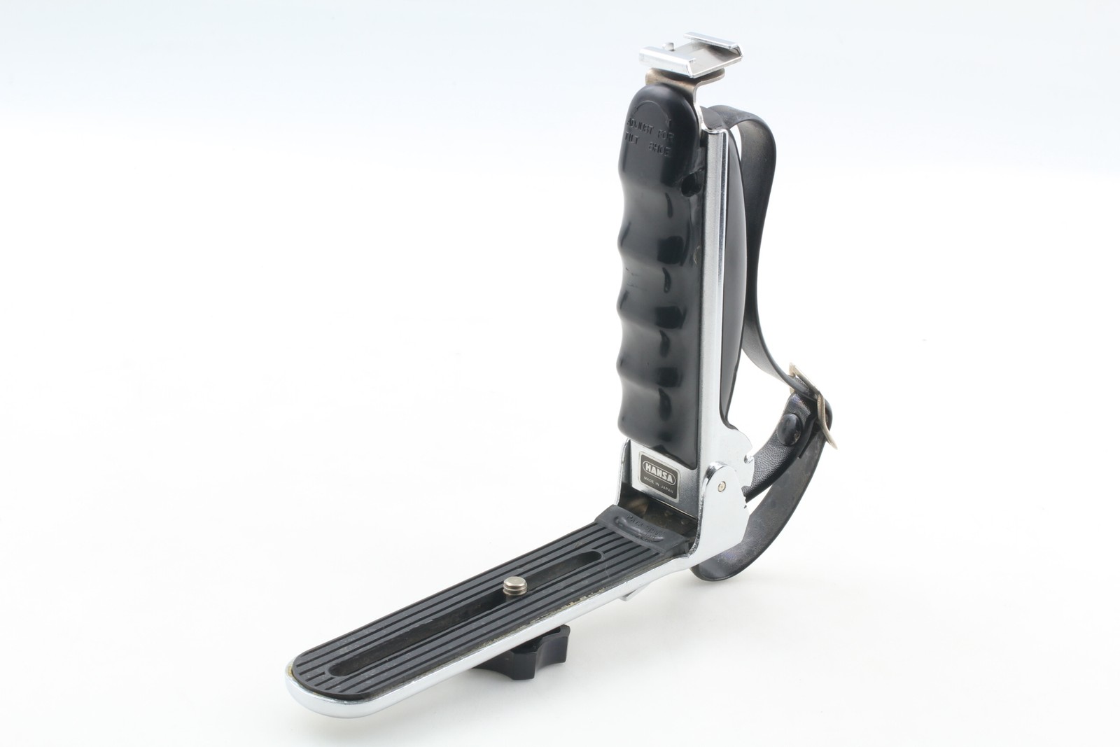 [Exc+5] HANSA Camera Hand Grip Handle Flash Mount Folding From JAPAN
