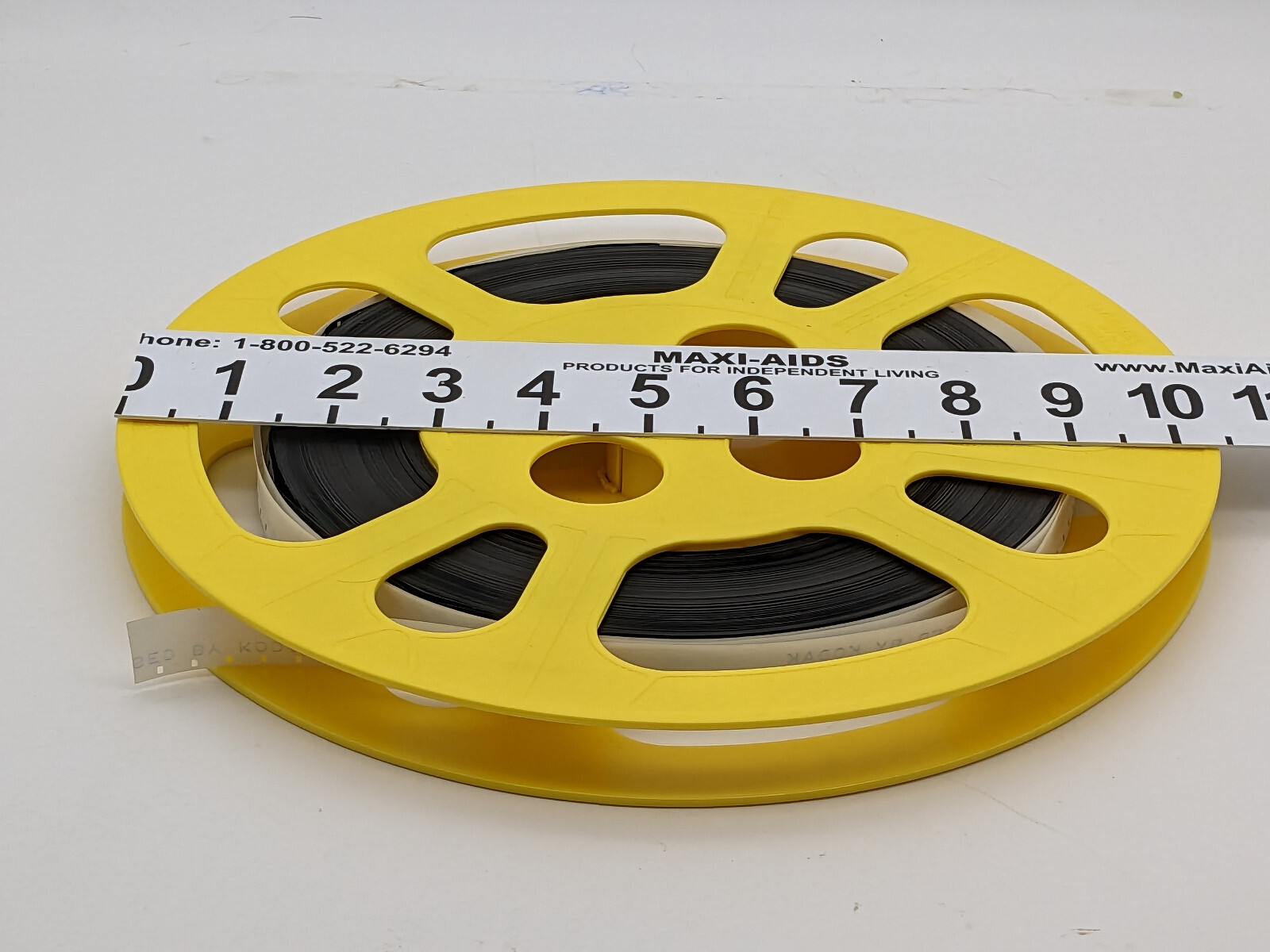 Original PlioMagic Plastic Film Can Cat No 22008 w 10 1/2″ Reel-Says LumberjacK?
