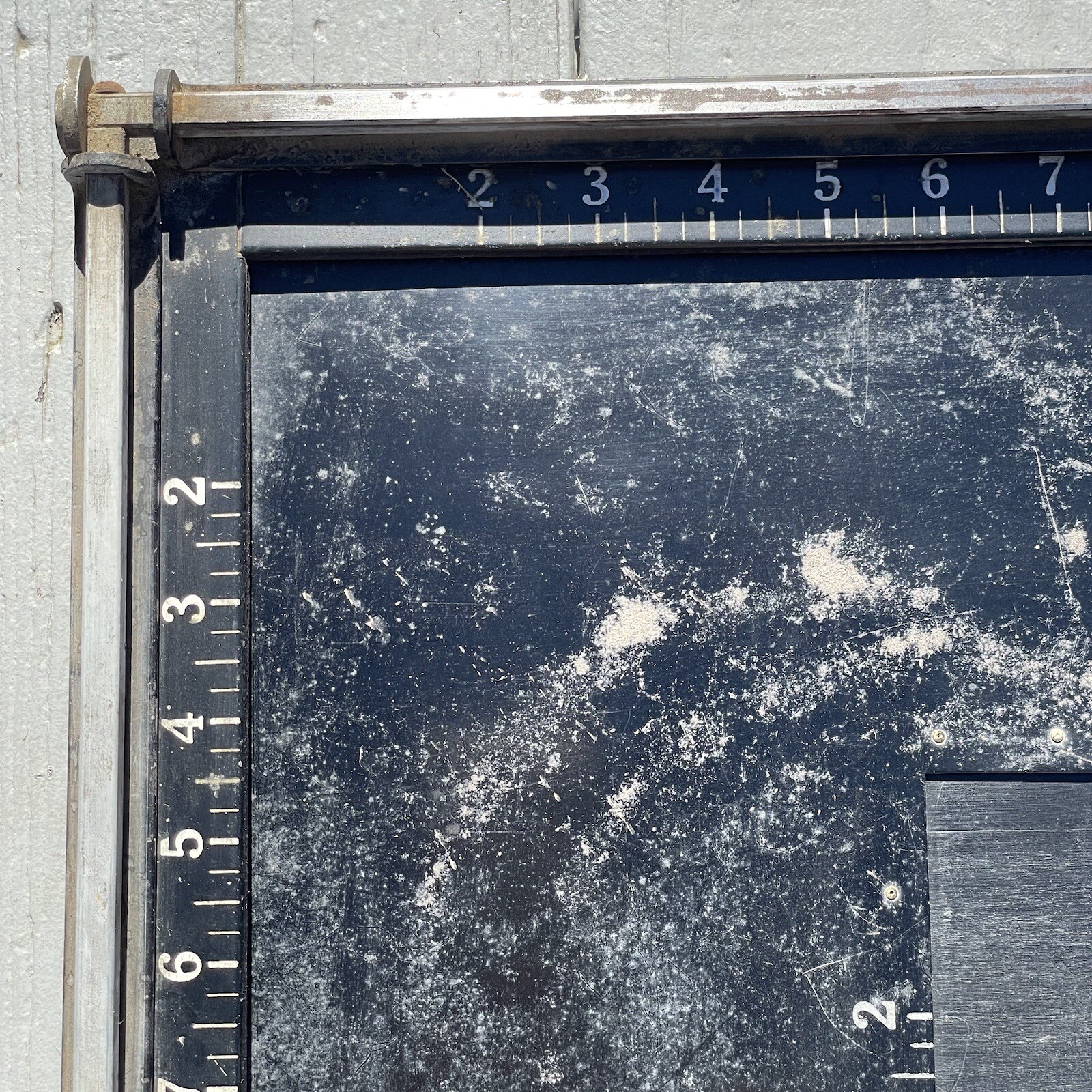 Vintage Mid-Century Kodak Enlargement Exposure Calculator & Measuring Tray