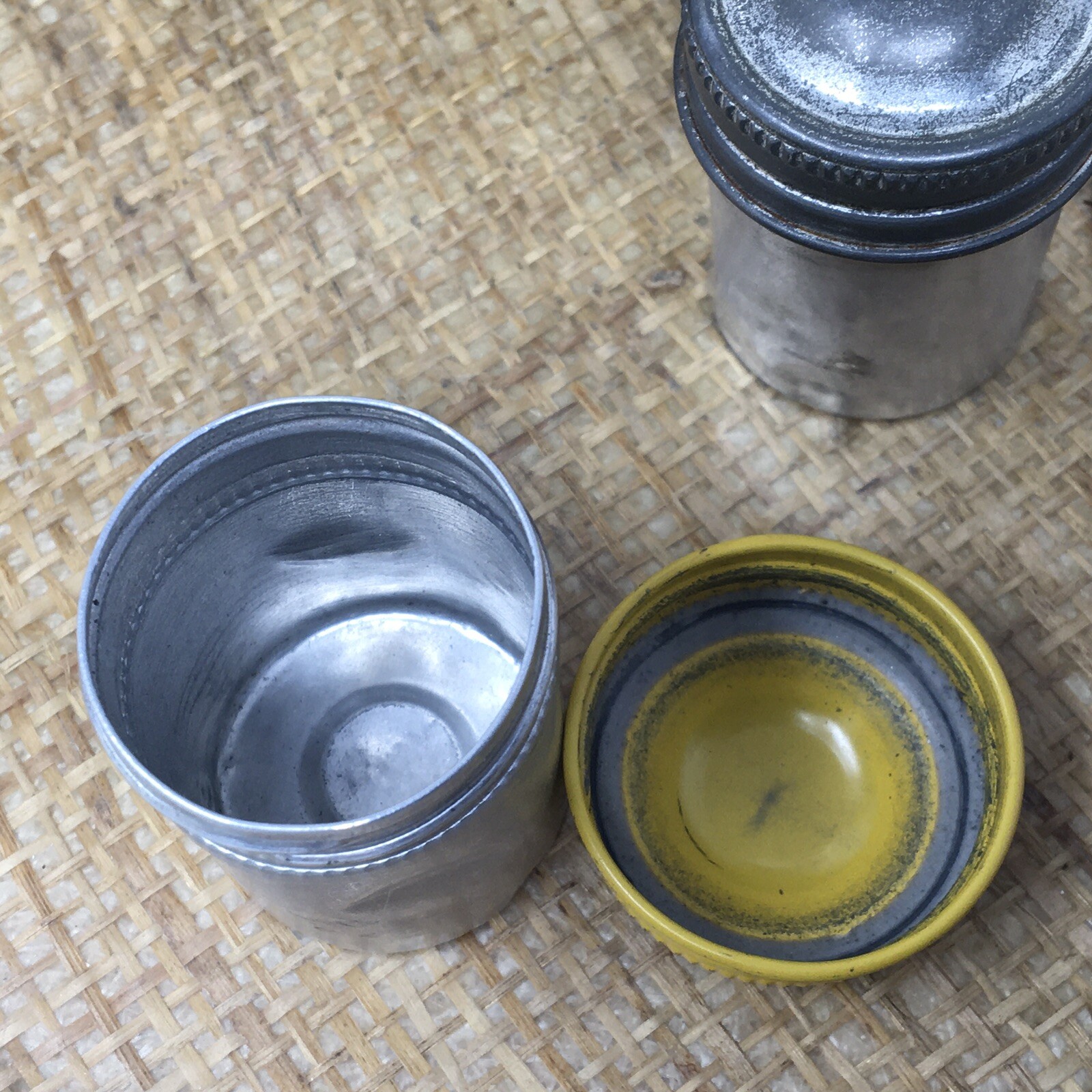 Set Of 14 Vtg Metal 35mm FILM CANISTERS 3 Metal And 11 Plastic