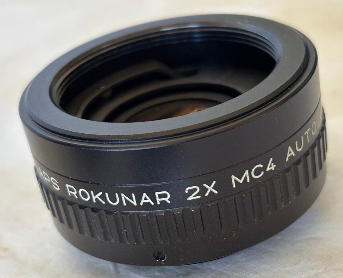APS Rokunar 2X MC4 Auto Tele Converter 5210031 Made in Japan for Pentax Camera