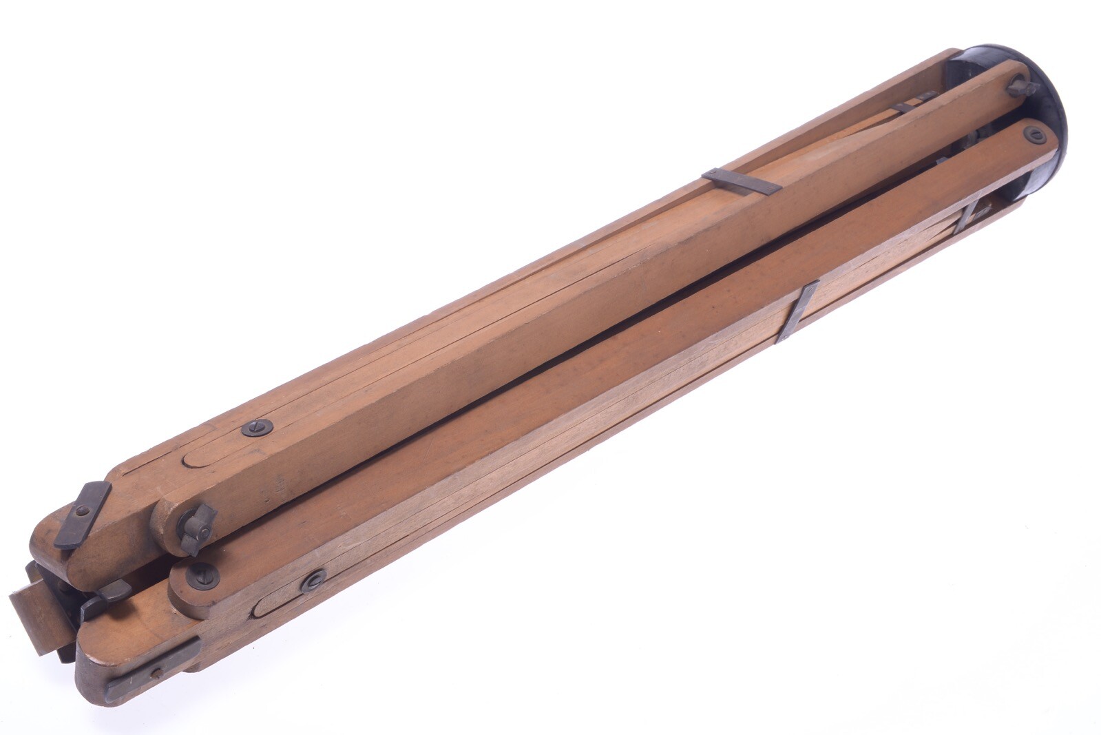 ✅ ANTIQUE WOOD TRIPOD 134CM, 52.75″ GLASS PLATE 9x12cm LARGE FORMAT FIELD CAMERA