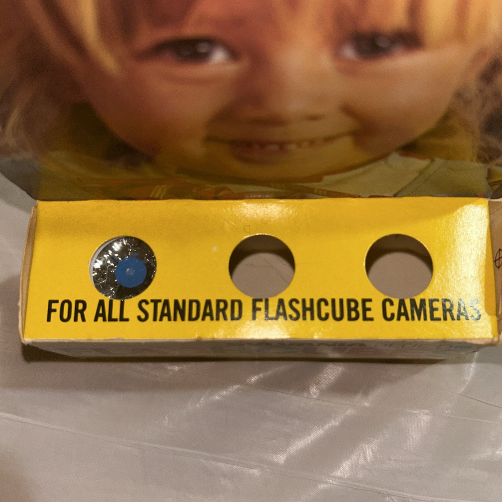 Vintage Sylvania Blue Dot Camera Flash Cubes 3-Pack + 1 In 2nd Pack