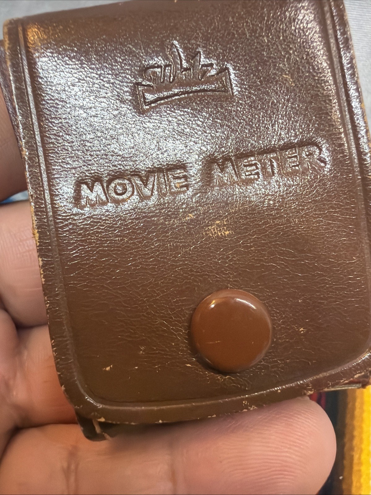Vintage Walz Movie Meter Light Meter Preset M-1 With Case & Neck Strap
