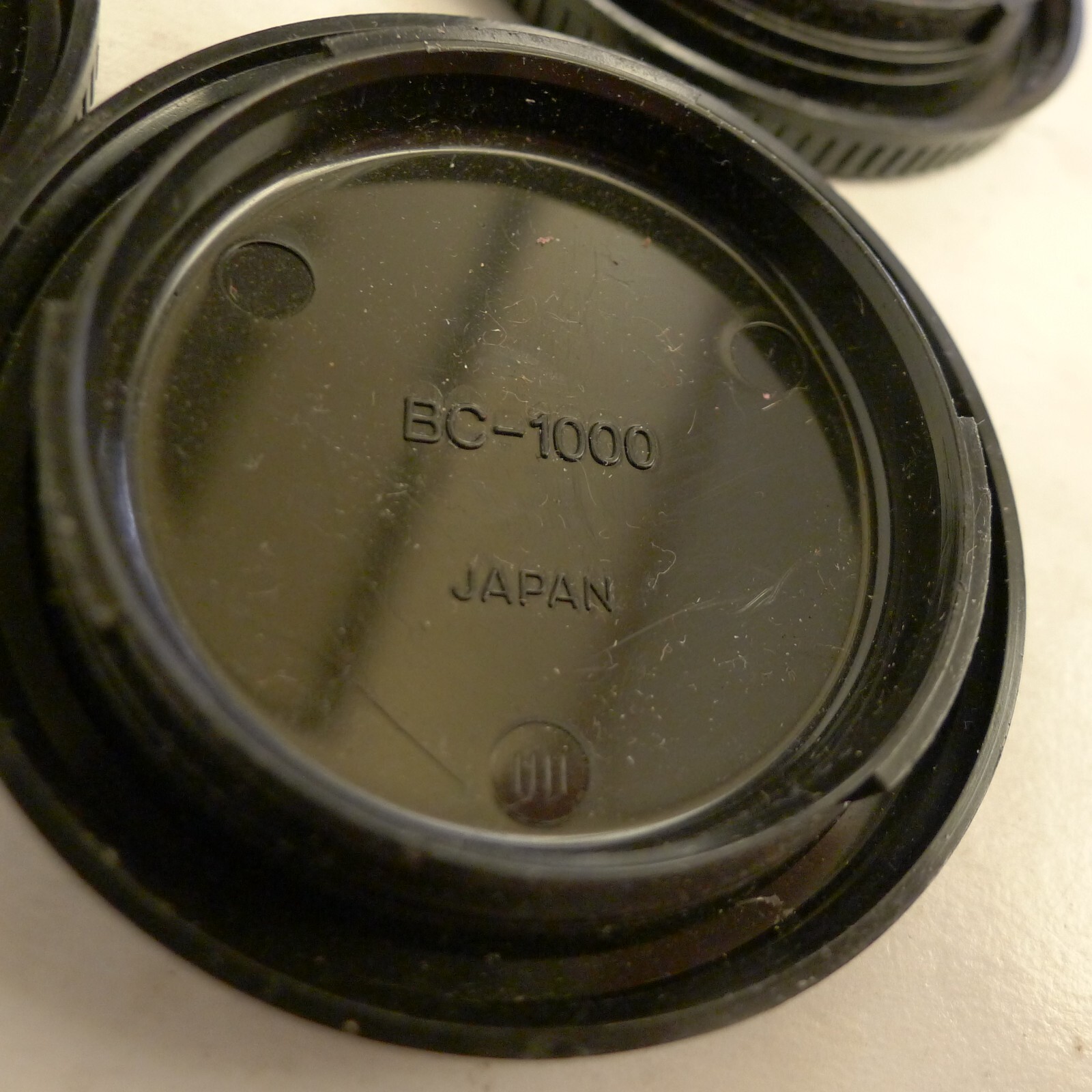 Lot of 4 Genuine Minolta Body Caps 3 are BC-1000, 1 is Unmarked – Japan Made