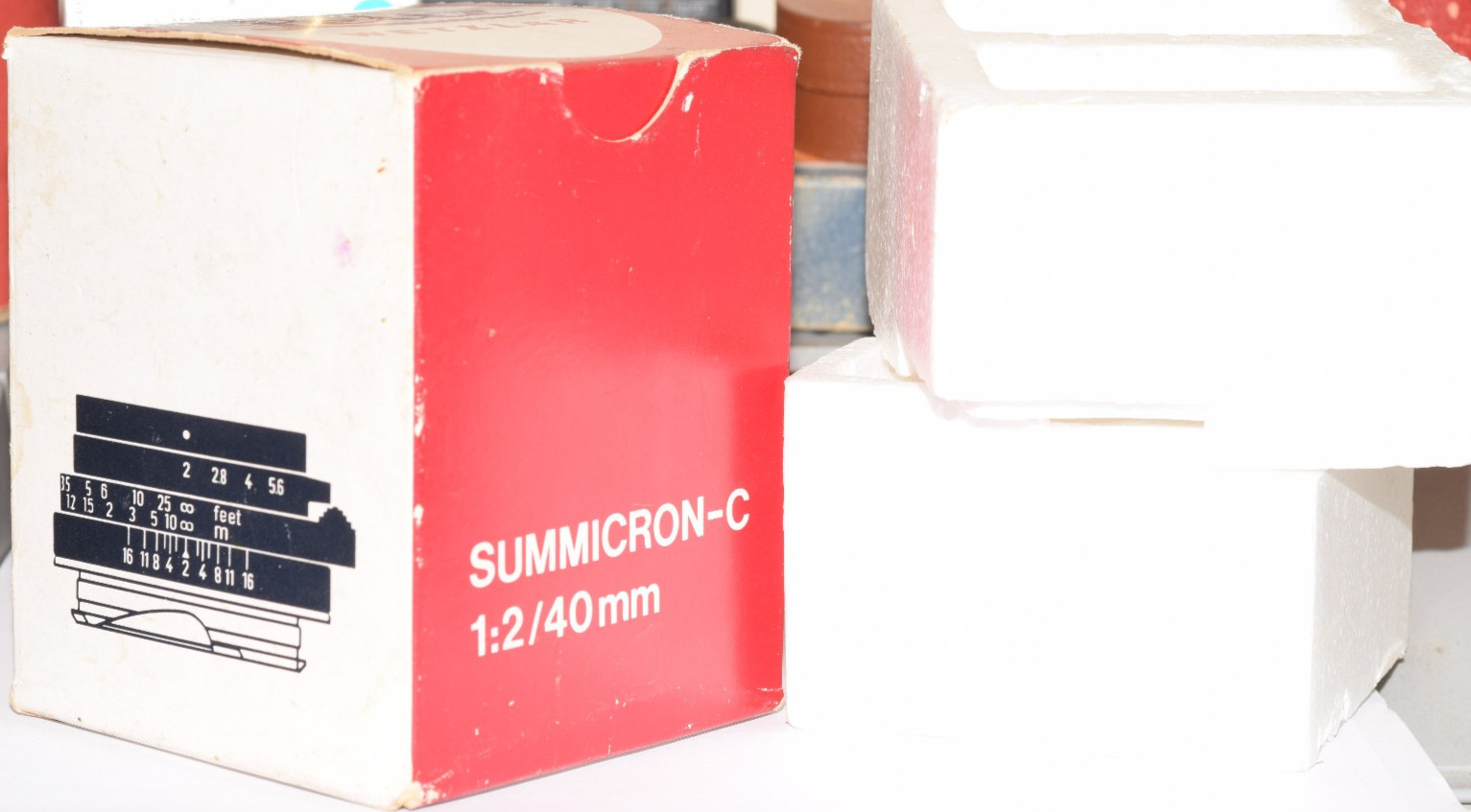 Orginal Box for Leitz Lens Summicron C 2/40mm For Leica M