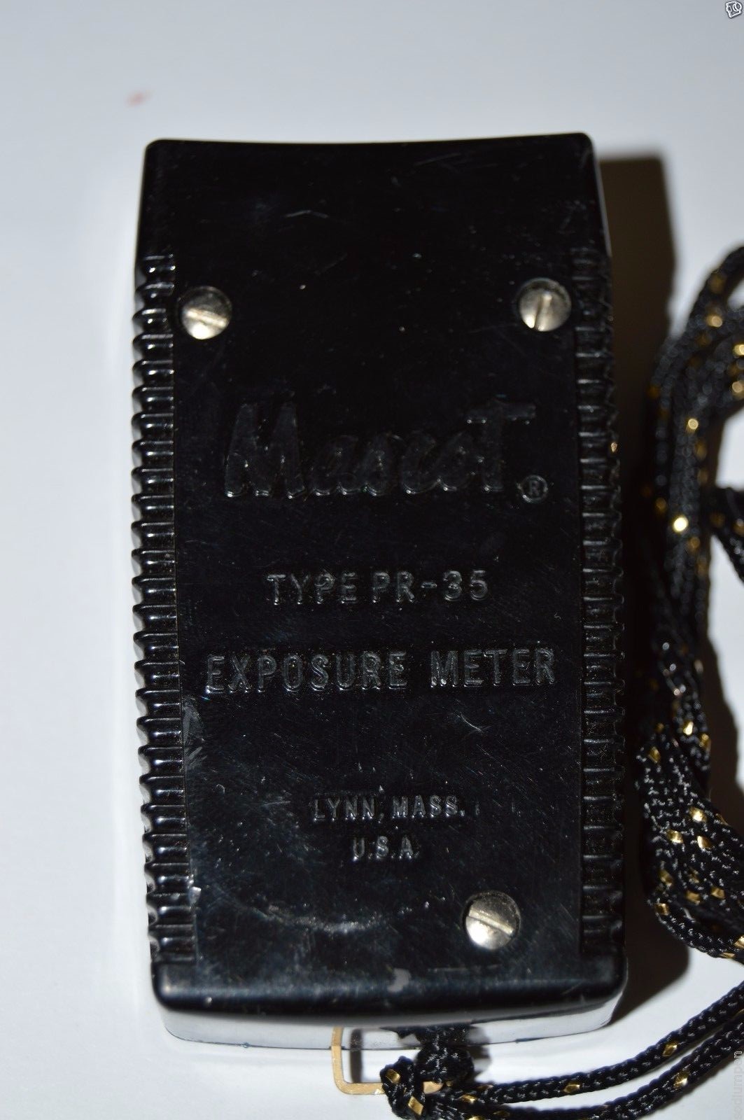 Vintage General Electric Photography MASCOT PR-35 Light Exposure Meter Rare