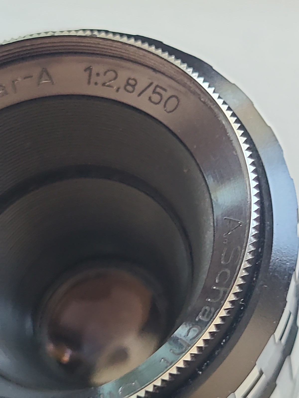 Vintage Schacht Ulm-Donau M – Travenar Lens 1:2.8 / 50mm With Case EXA Bayonet?