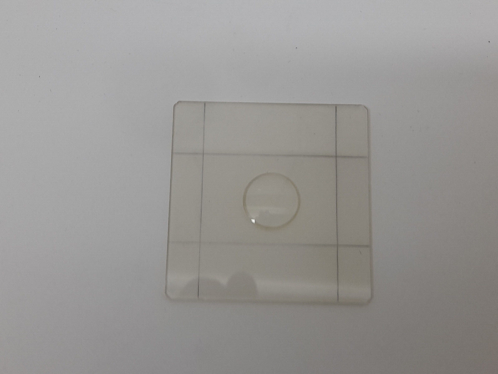 MEDIUM FORMAT GLASS LN FOCUSING SCREEN FOR TLR & DISTANCE FINDER FOR 6X6 CAMERAS