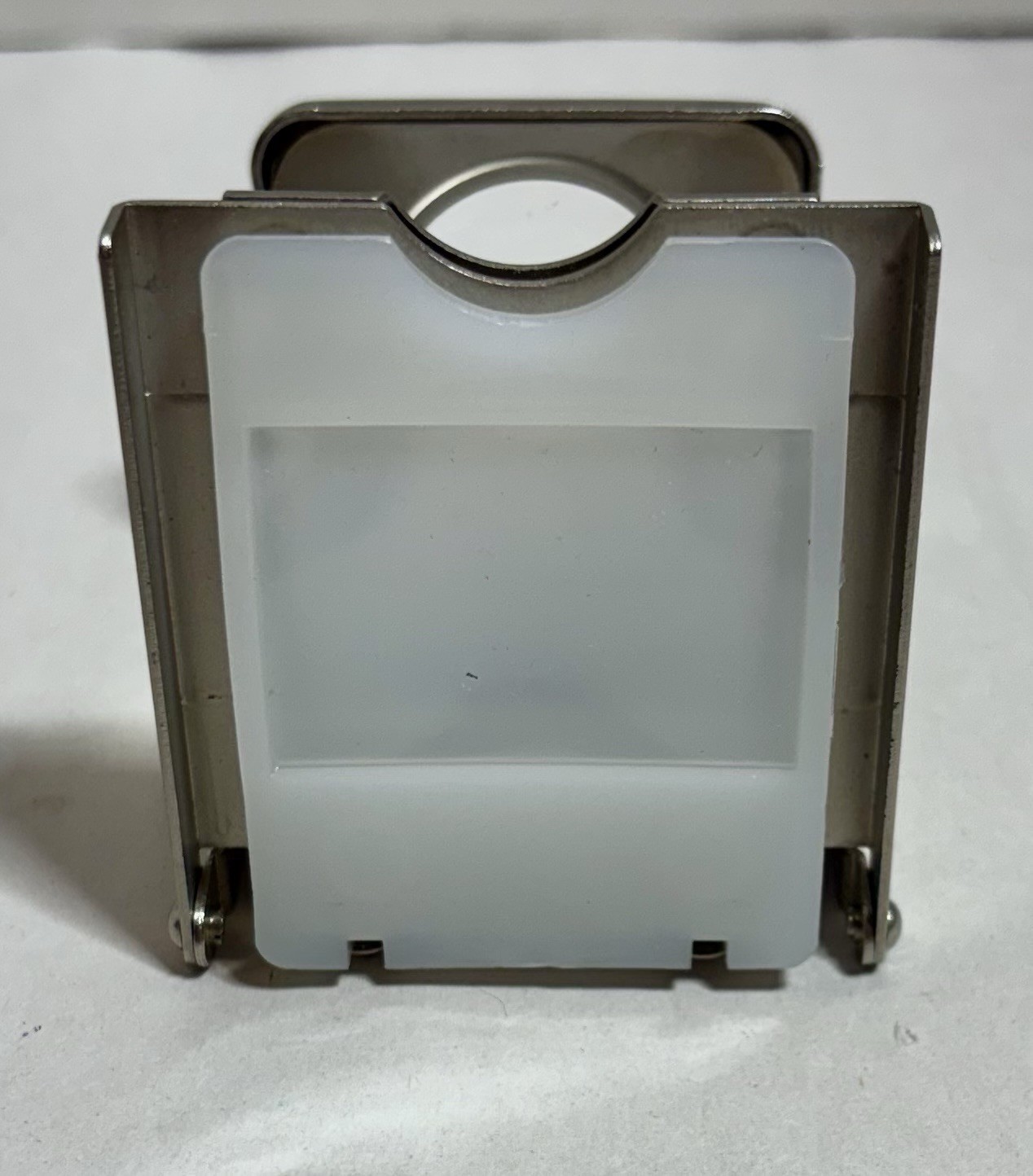 LPL NEGA LUPE Metal Folding Loupe for 35mm Negatives with Pouch & Instructions