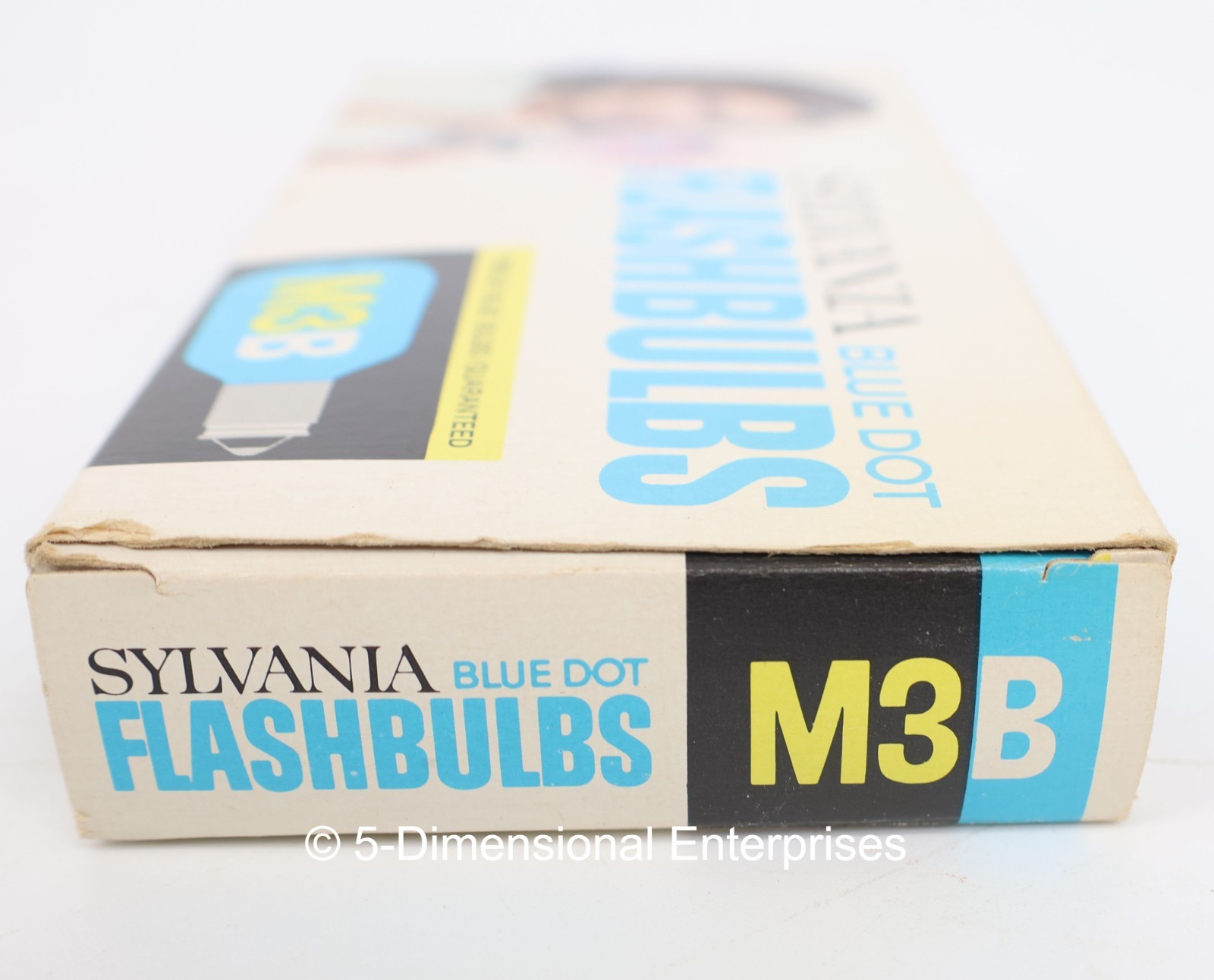 Sylvania Blue Dot Flashbulbs M3B 12-Pack in Original Packaging USA