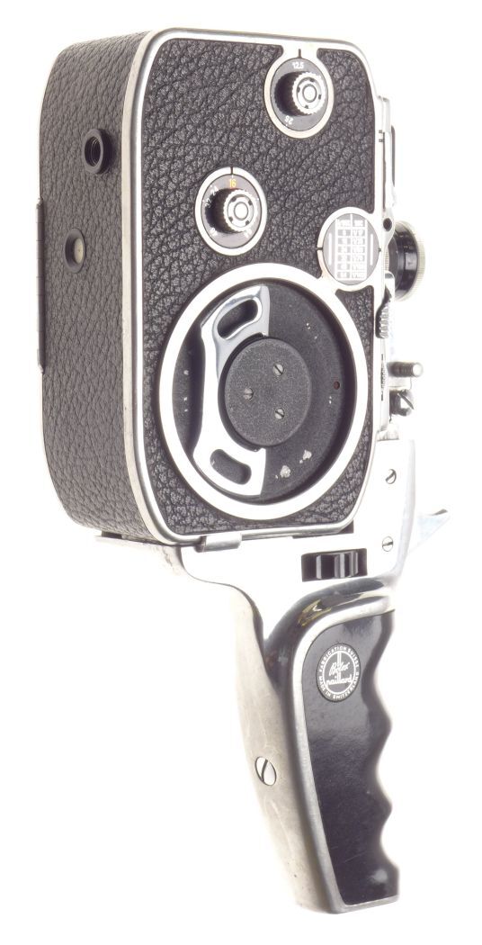 Paillard bolex b8 film cine camera Yvar 1:2.5 f=12.5mm ar lens accessories box