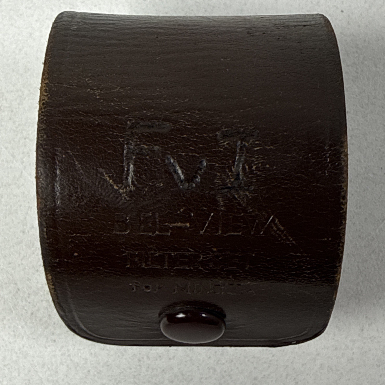 Rare Vintage Bel-View Minolta 3pc Y2 O G0 Screw-In Filters Case Canon LTM Leica