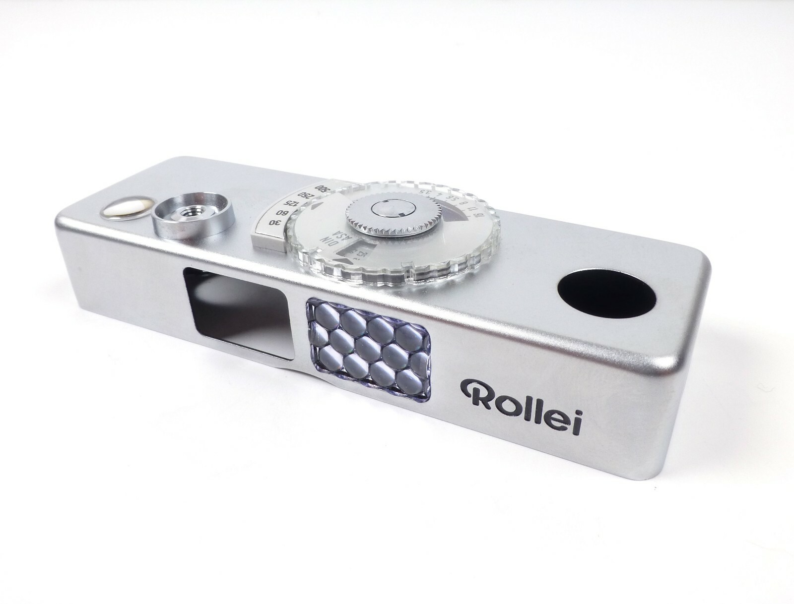Rollei B35 35mm Chrome Top Cover w/Adjust Wheel for Parts