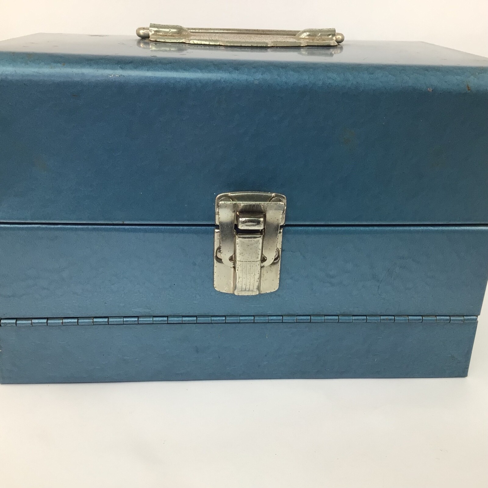 Vintage Metal Storage Box for 12 8mm Movie Reels Chest Box Storage