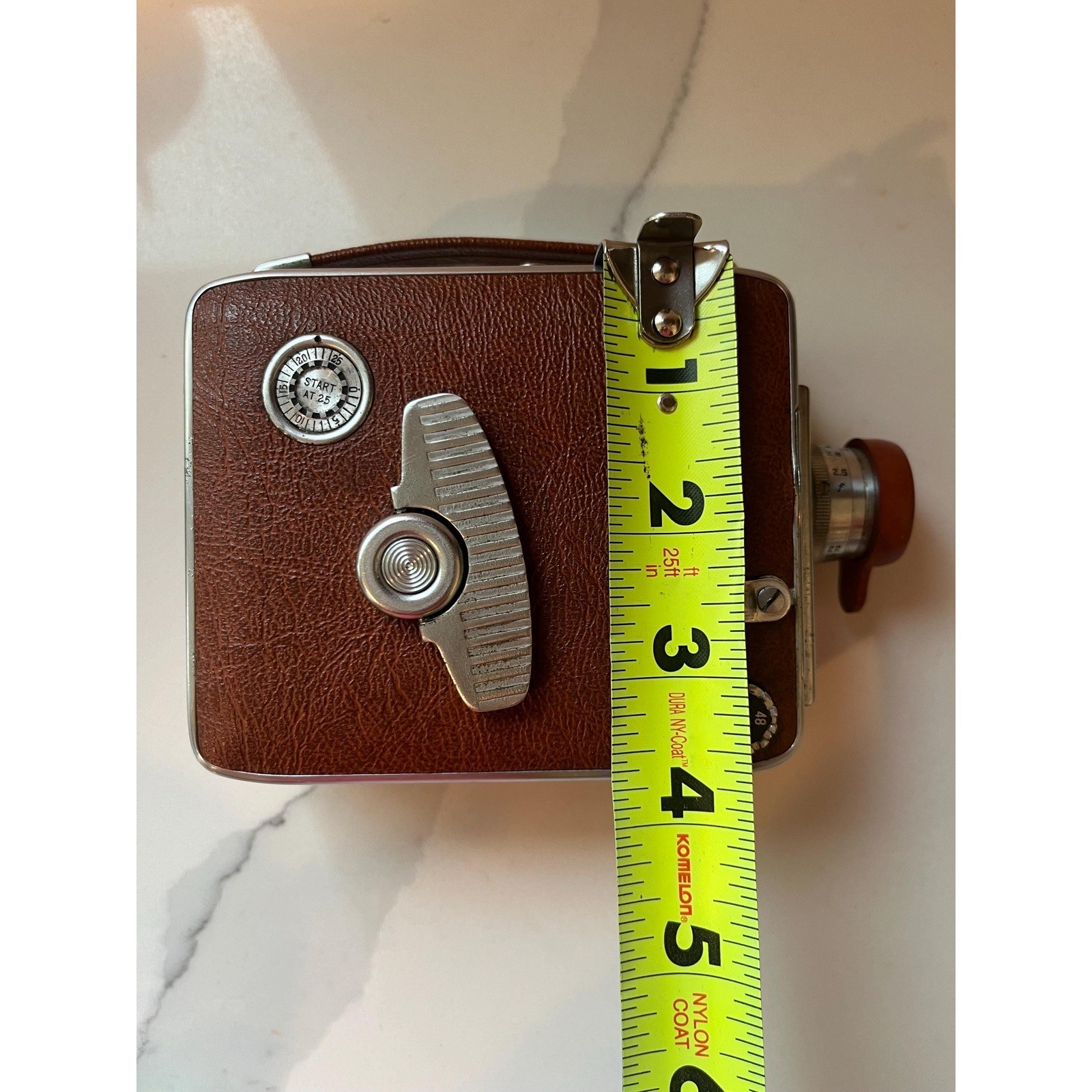 Vtg Movie Camera 8mm Keystone K-41 Bel Air 82515 Magazine 8 Leather Body Case