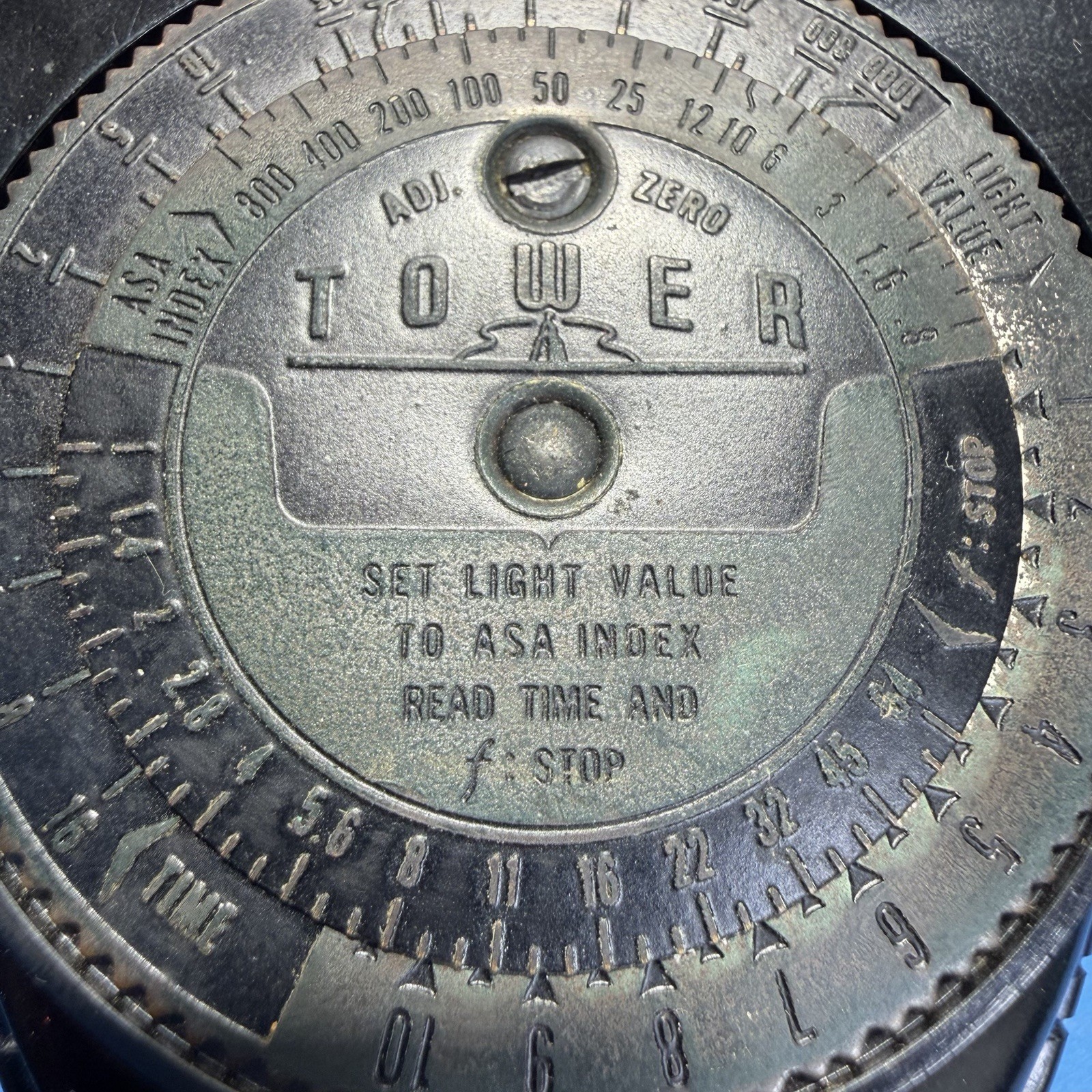 Vintage Tower Light Meter Exposure Meter for Film Cameras Works Well USA