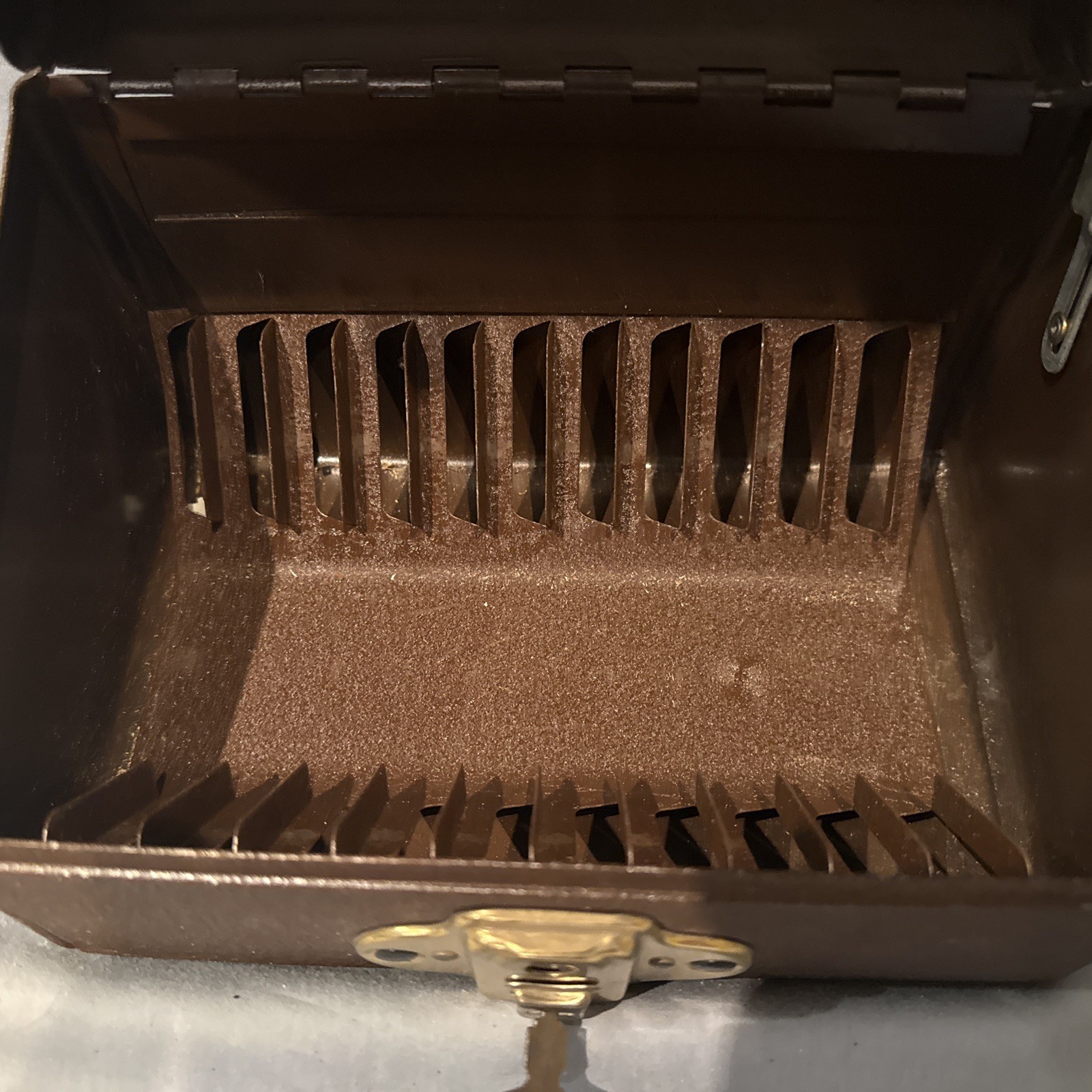 Vintage Simonsen Metal Products 8mm Film Reel Case Very Good Condition READ