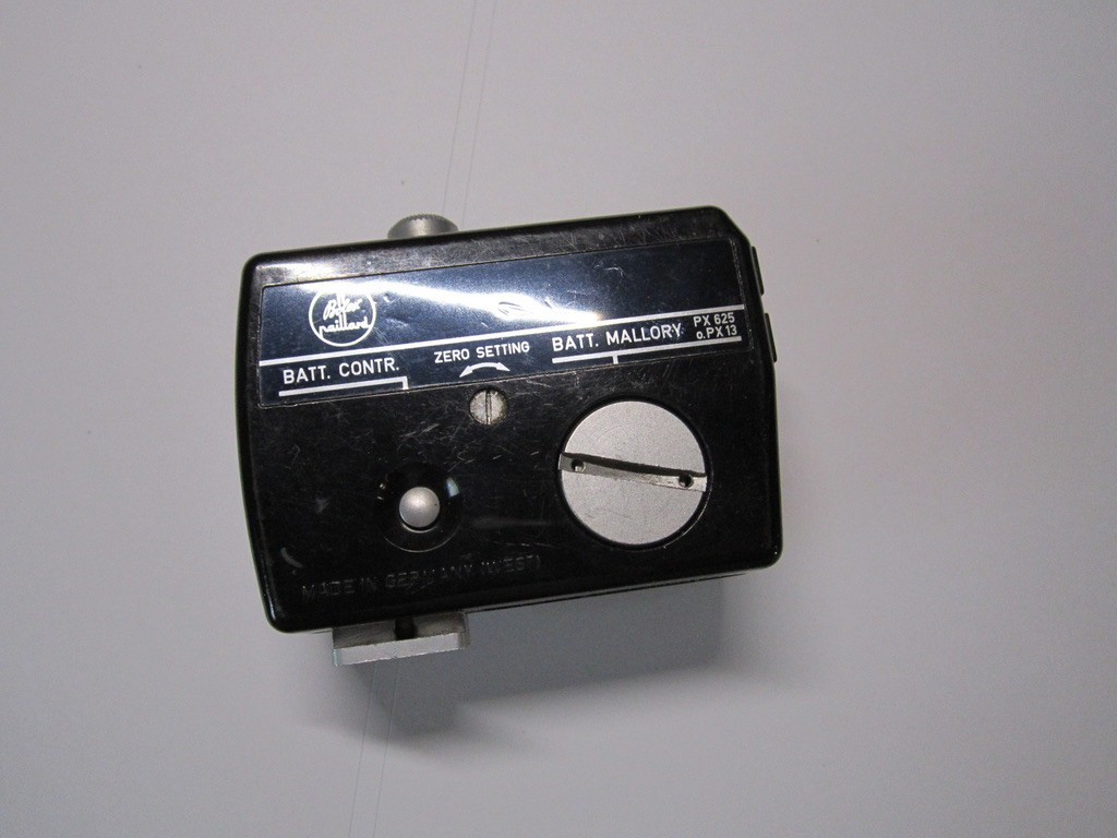 GOSSEN EXPOSURE LIGHT METER + NEW BATTERY for BOLEX 16MM MOVIE CAMERA WORKING #3