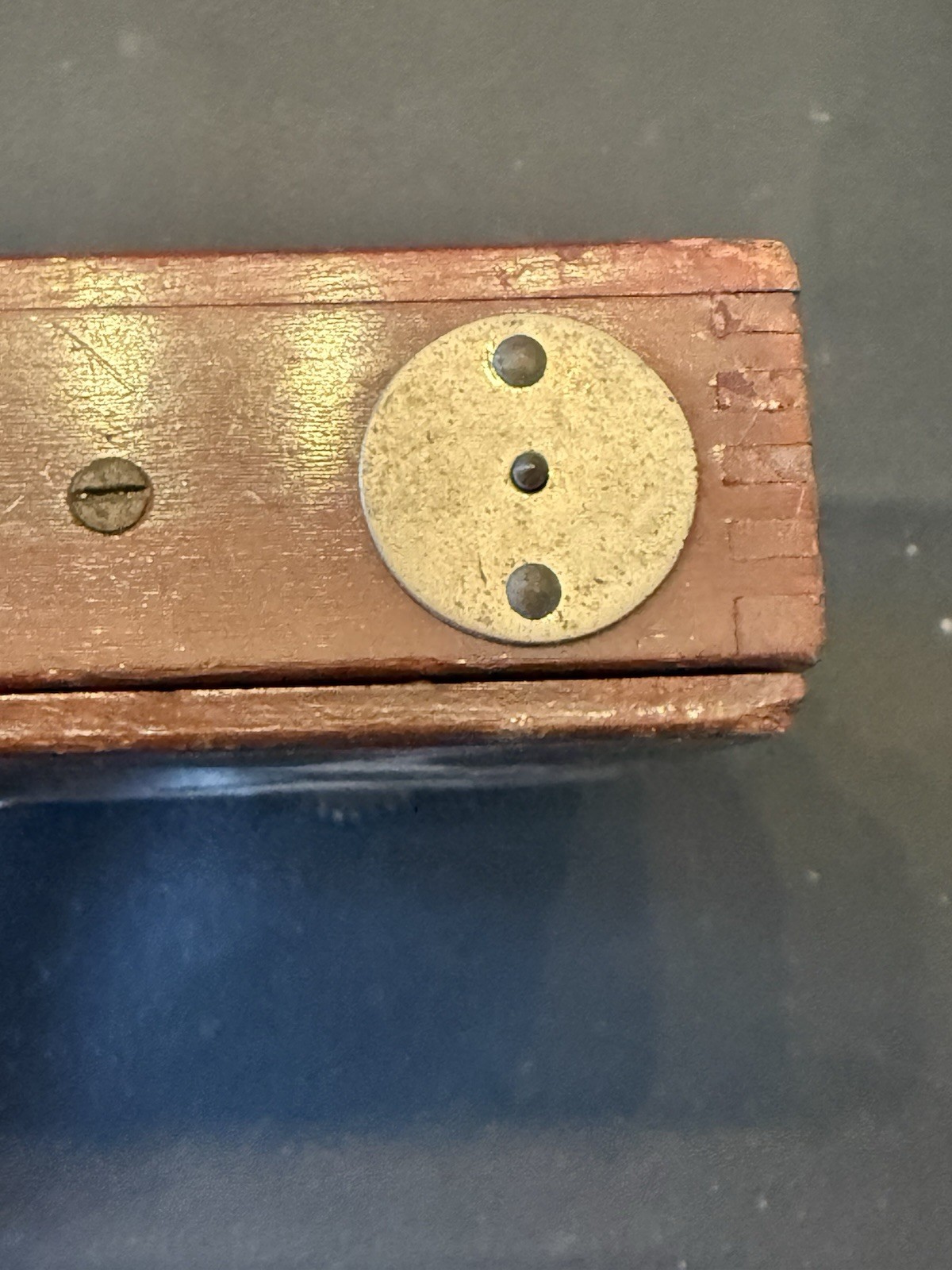 Antique Large Format Camera Roller Blind Shutter Wood Brass c1900 Complete