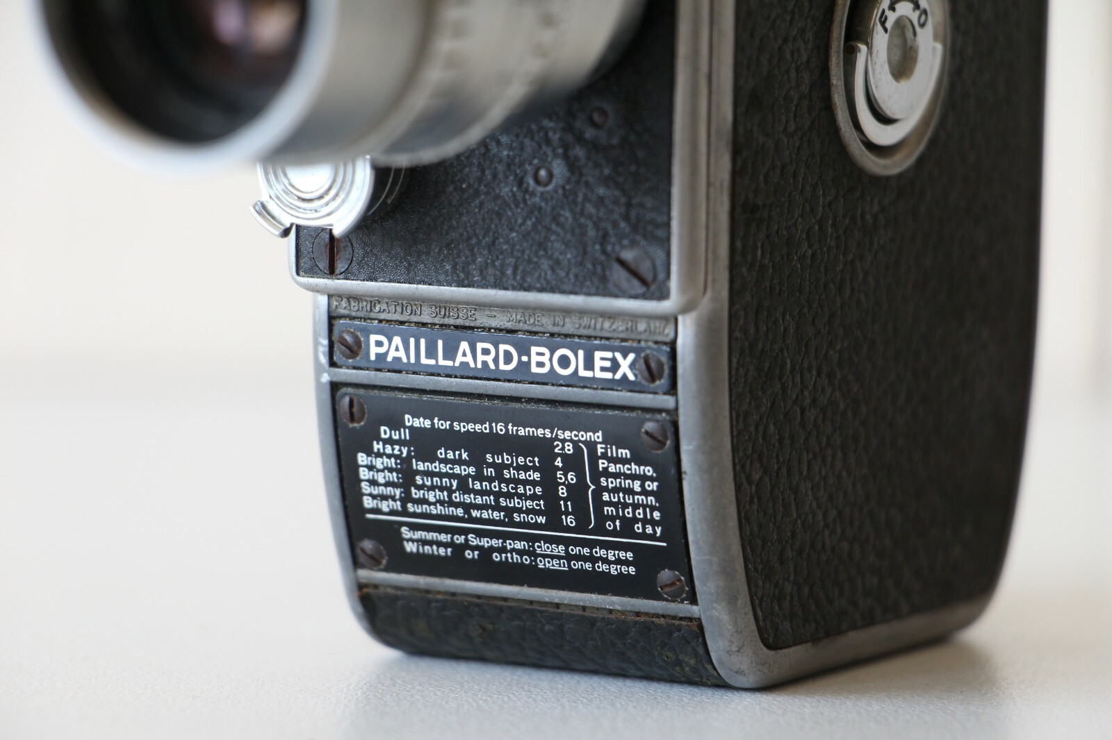 PAILLARD BOLEX 8mm FIlm Movie Camera ***** Full Working Order *****