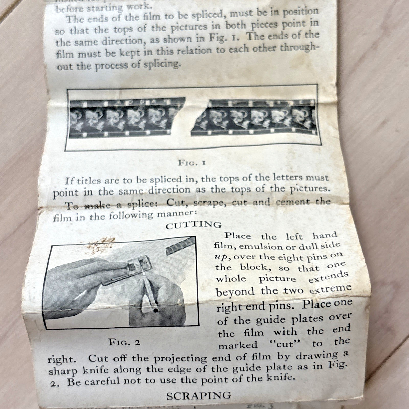 Eastman Kodak Company Kodascope Film Splicing Outfit Original Packaging