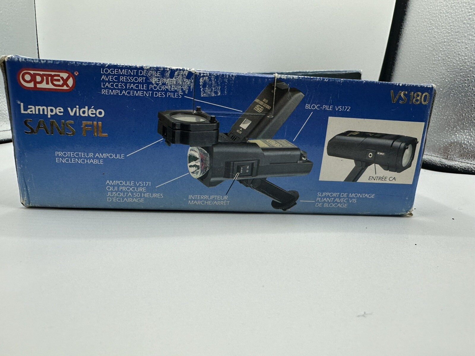 Genuine Optex (VS180) Cordless Video Light / Flash Camera Accessories.