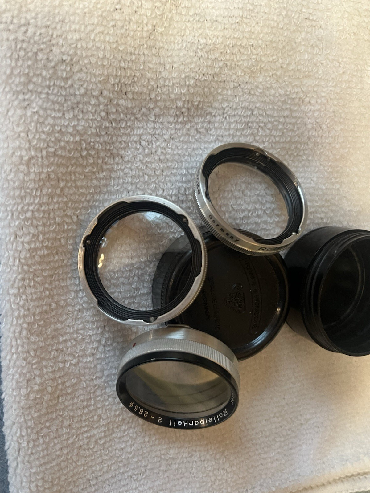Rollei / Franke & Heidecke – Rolleinar 2 – Bay I ( 1 ) & Original Plastic Case