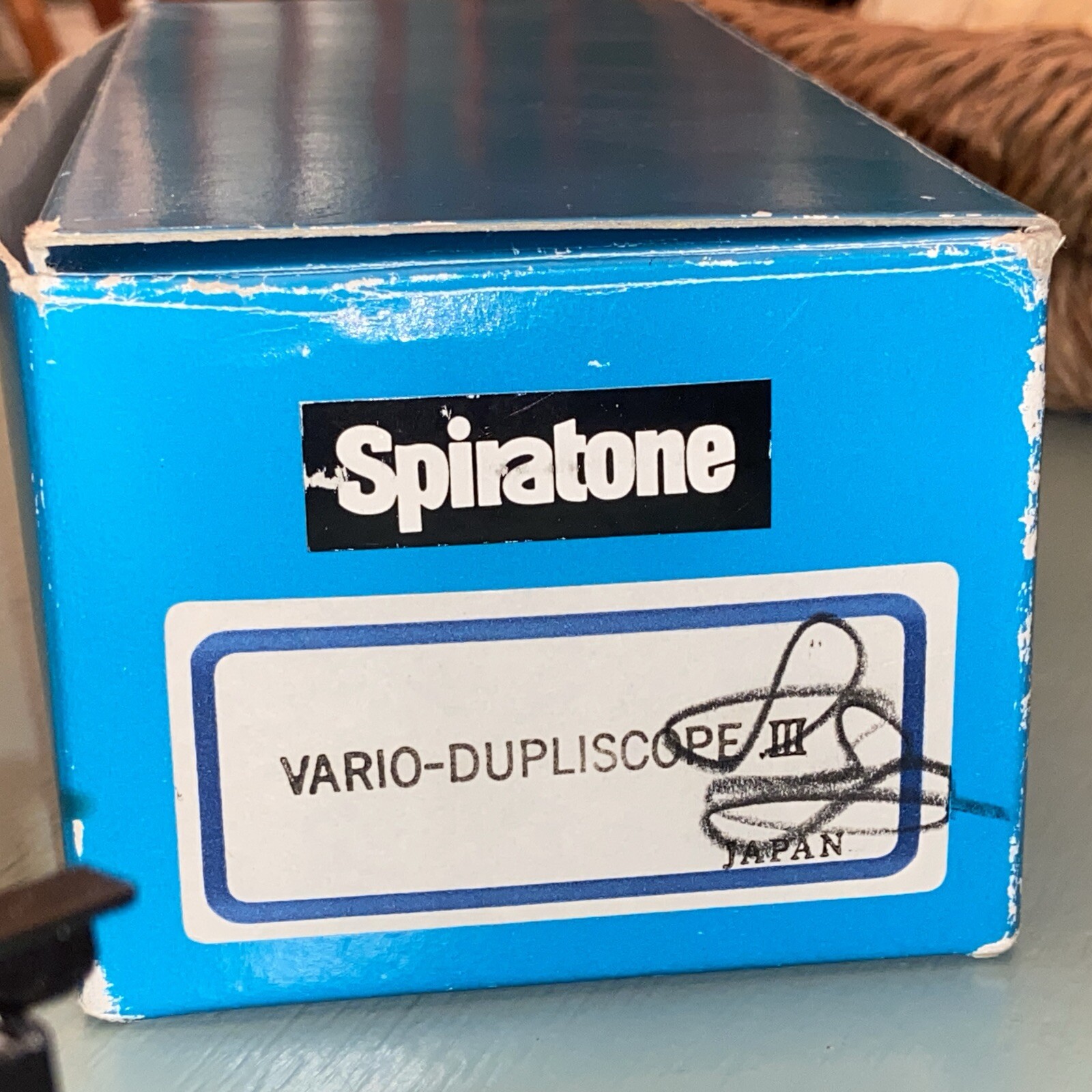 Spiratone Adjustable Vario-Dupliscope III w/T-Mount F/Copy Slides & Rolls. Japan