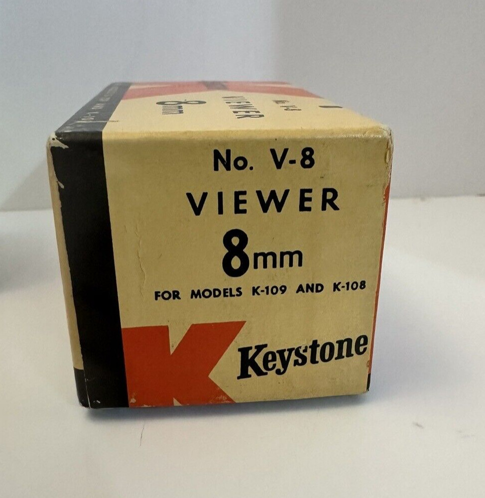 Vintage Esco Magic Mounts and Keystone Viewer 8mm No V-8