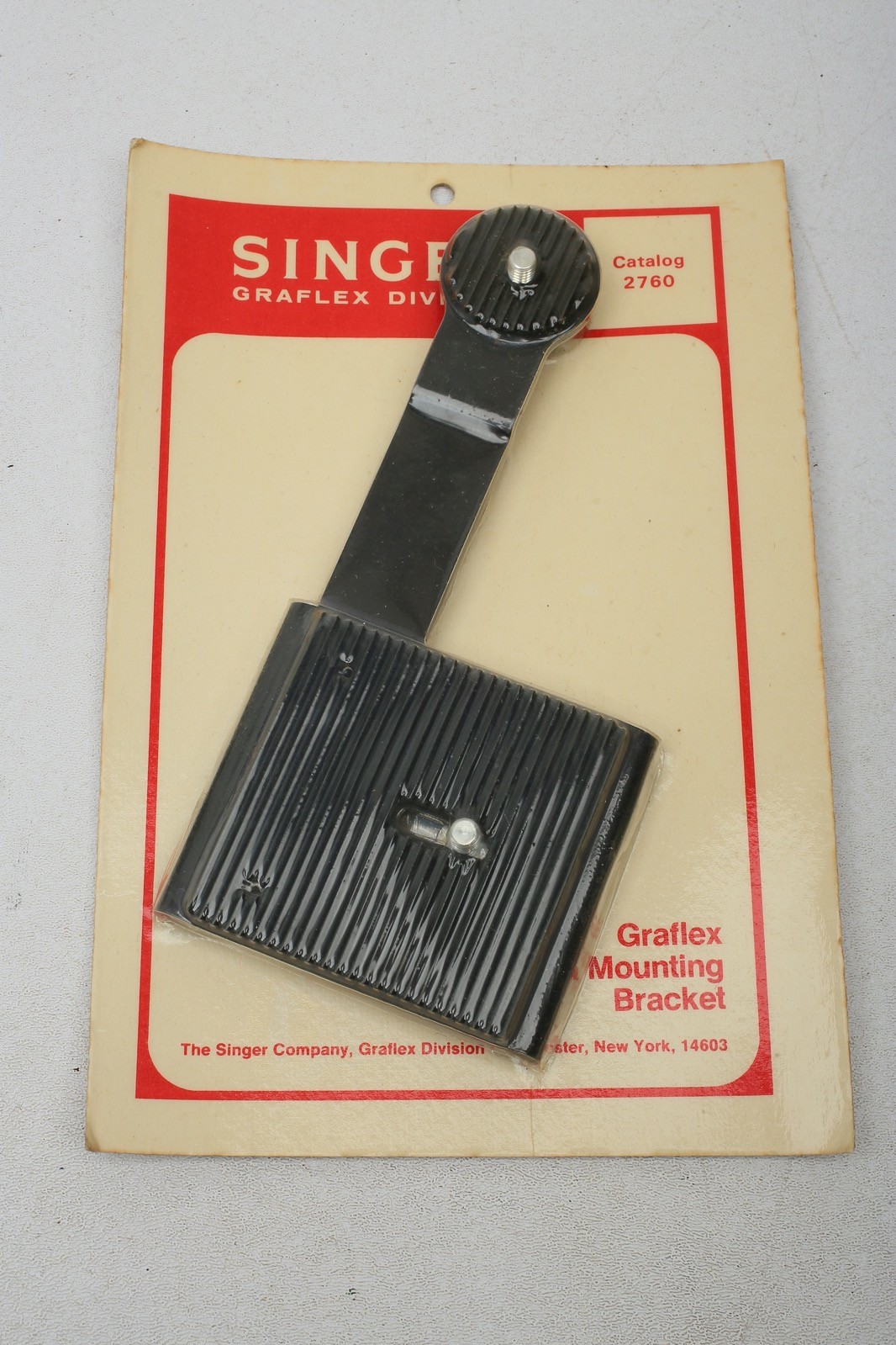 Singer Graflex (Flash handle type) Mounting Bracket (catalog 2760) Unopened/NEW