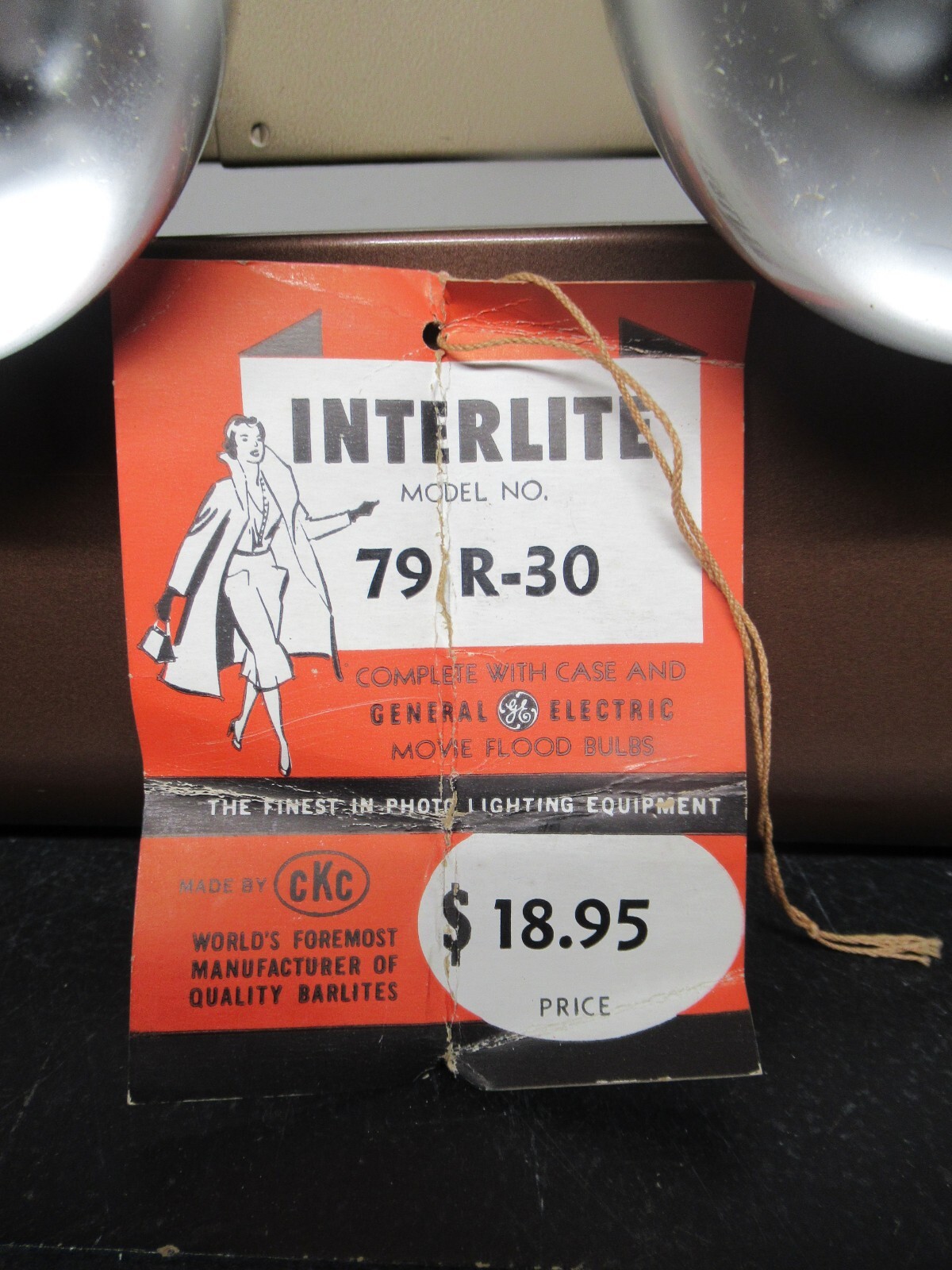 Vintage Movie Light Bar Chicago Kitchenware Metal Specialties Retro Film Light.