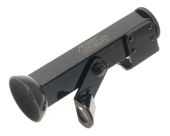 WINKELSUCHER WINTU RIGHT ANGLED VIEWFINDER LEICA BLACK PAINT RARE MINT LEITZ