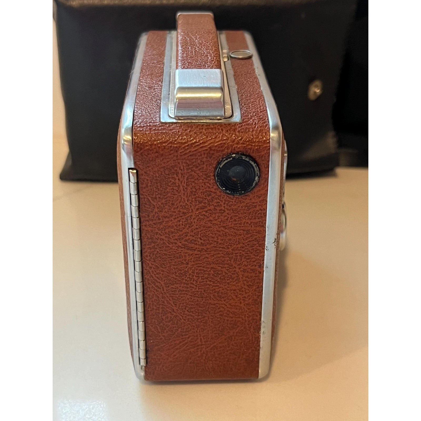 Vtg Movie Camera 8mm Keystone K-41 Bel Air 82515 Magazine 8 Leather Body Case
