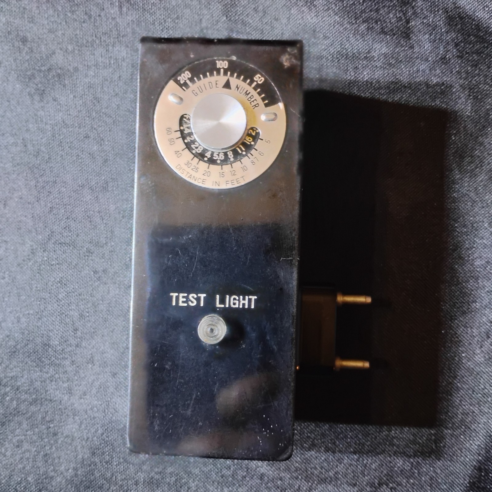 Vintage Argus Flash Gun Unit with Test Light & Exposure Dial – Untested