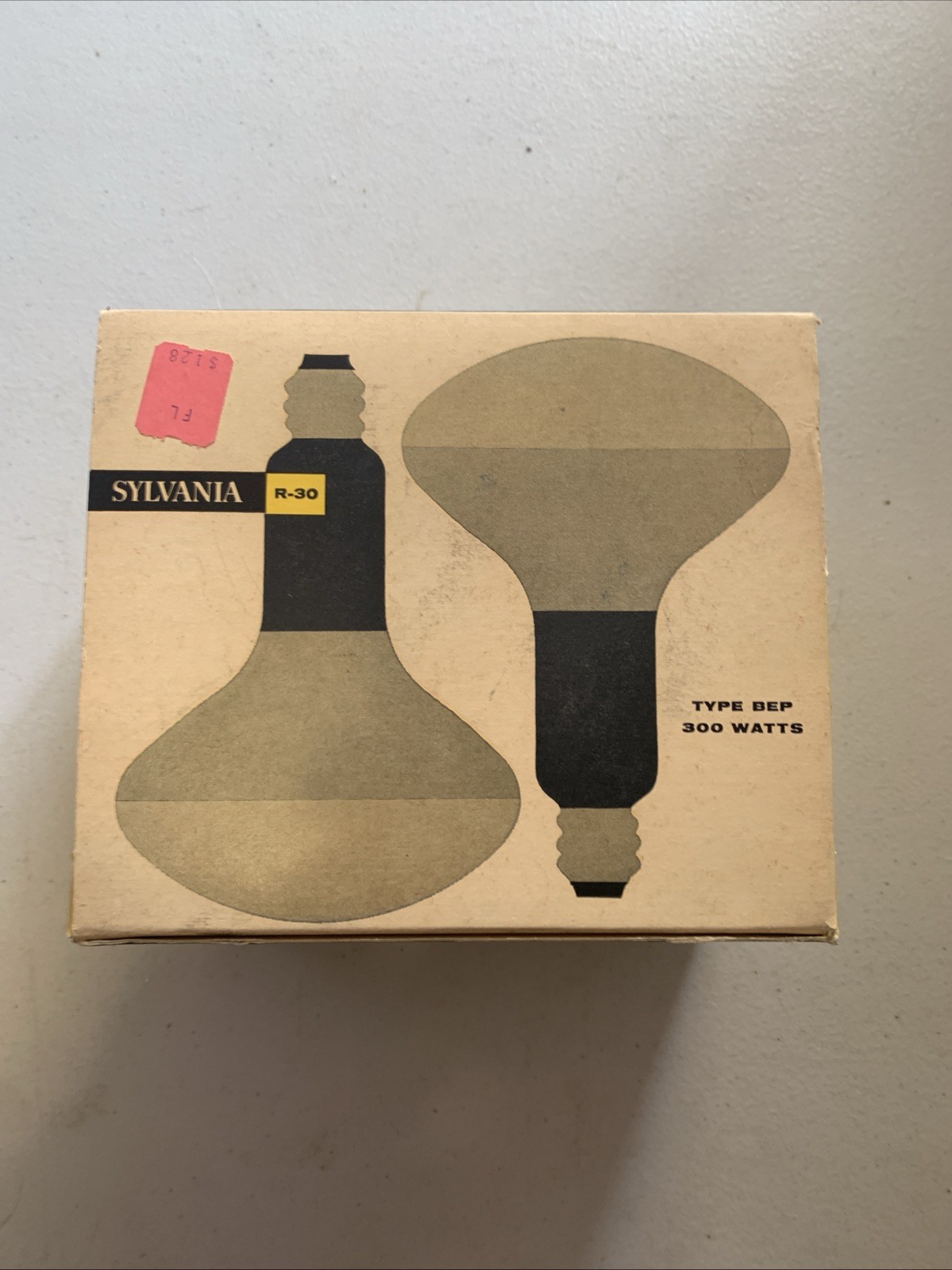 Sylvania Movie Lights 300 Watts R-30 Movie And Photography 2 Pack Vintage 1970s