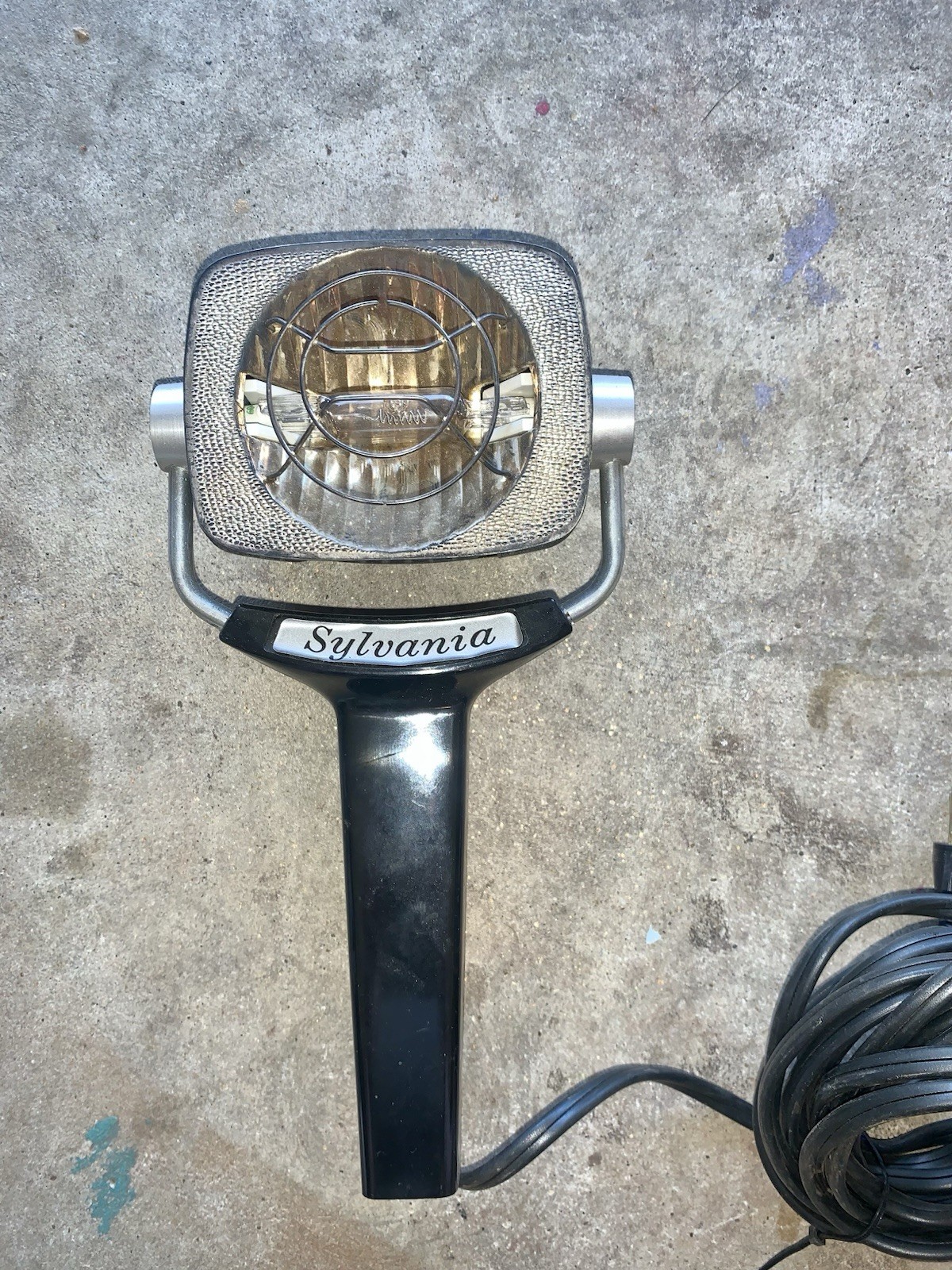 Sylvania Sun Gun Vintage Movie Light Flash