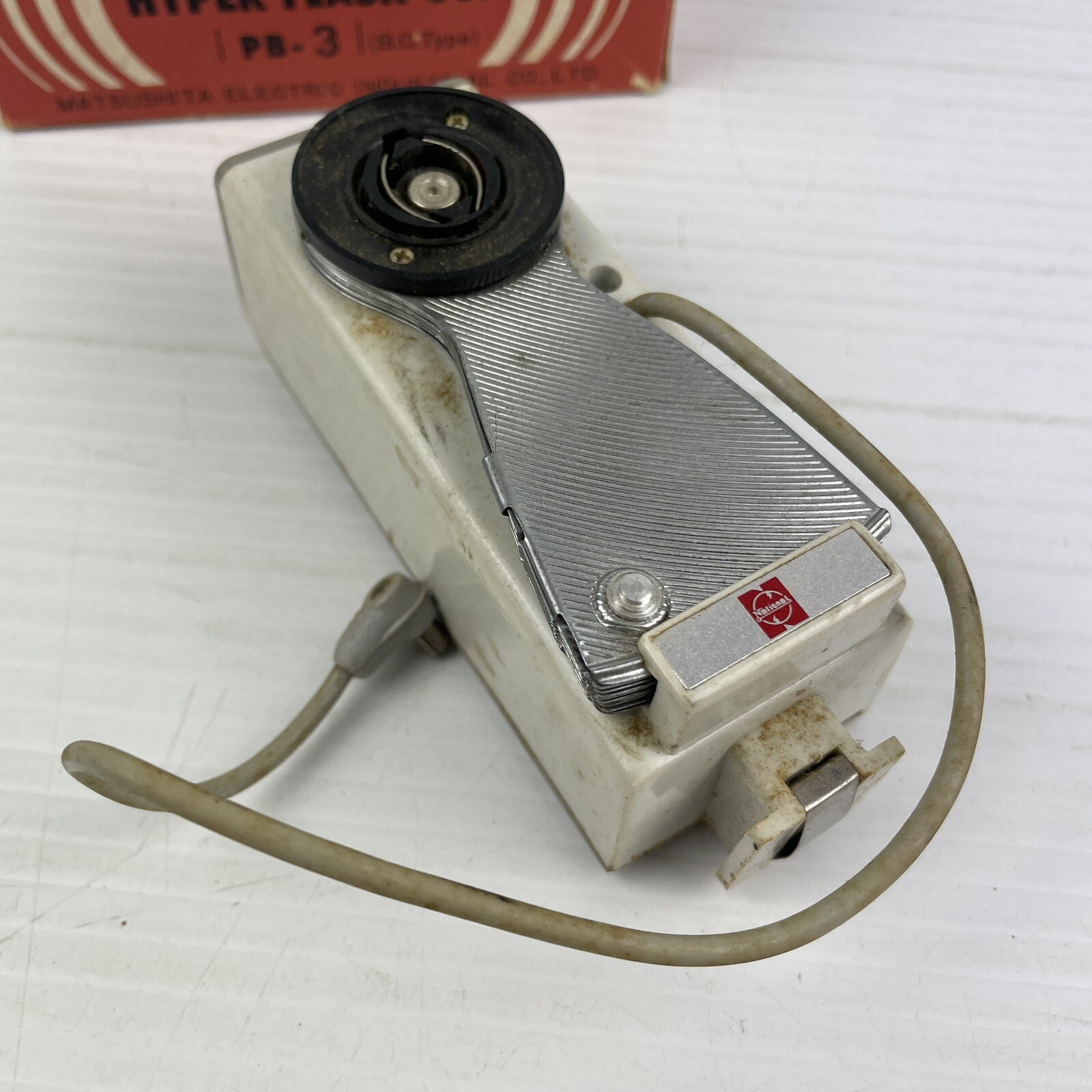 NATIONAL HYPER FLASH GUN PB-3 PHOTOGRAPY CAMERA PHOTO Untested