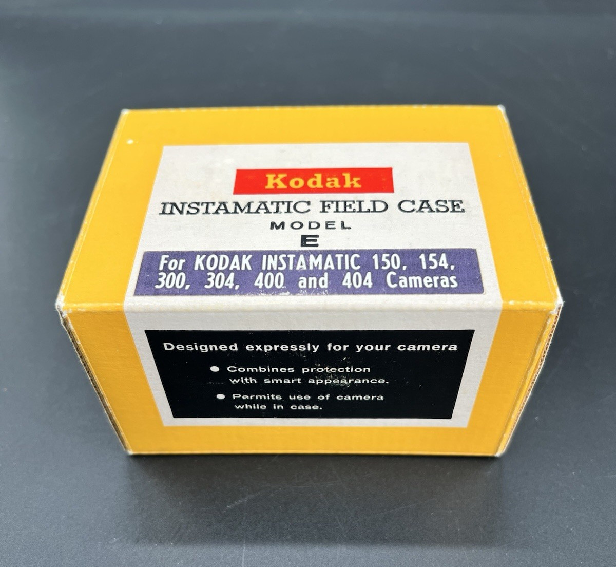 Kodak Instamatic Field Case Model E 150, 154, 300, 304, 400, 404