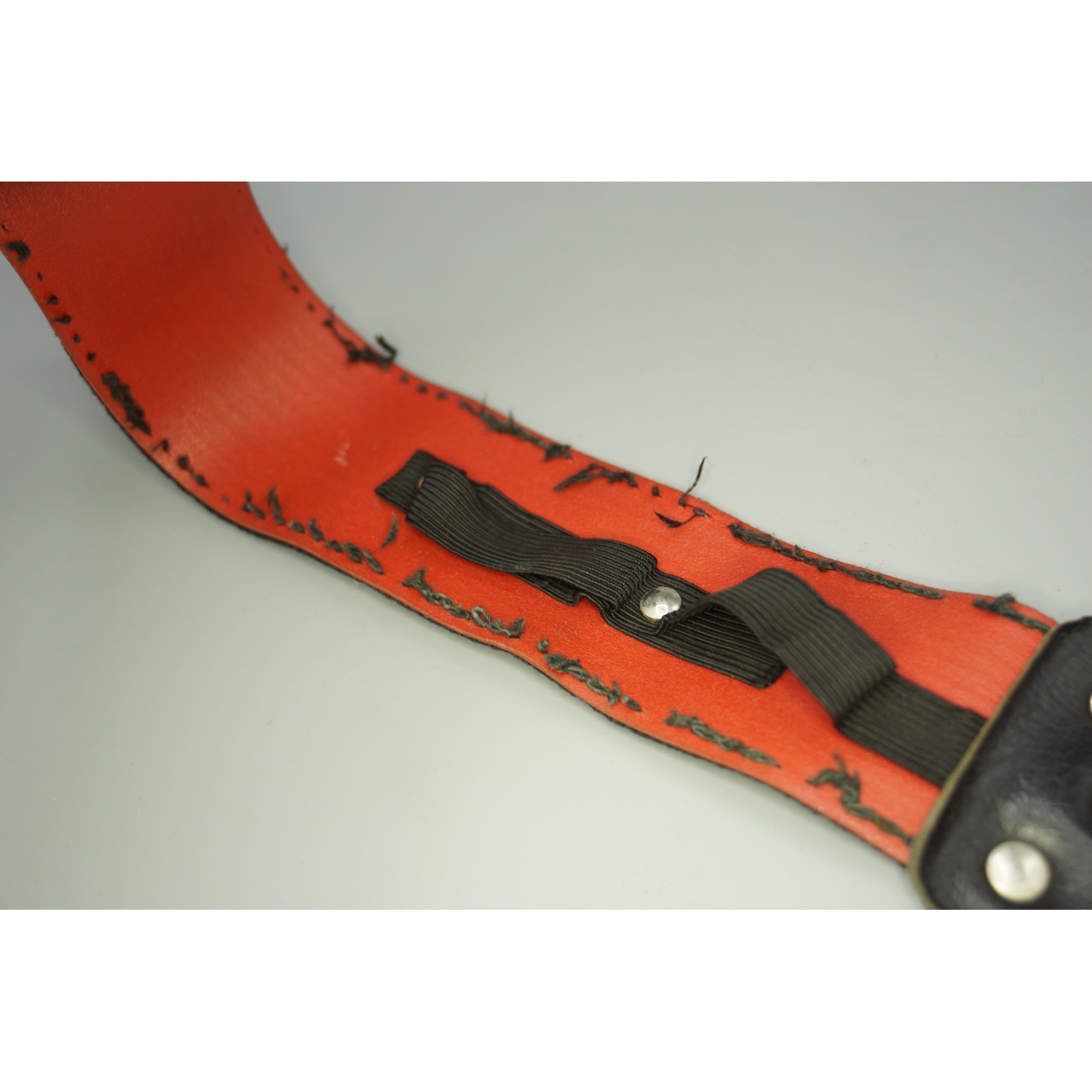 Vintage Woven Hippie Camera Strap Boho Geometric Red Green Orange Retro 70s