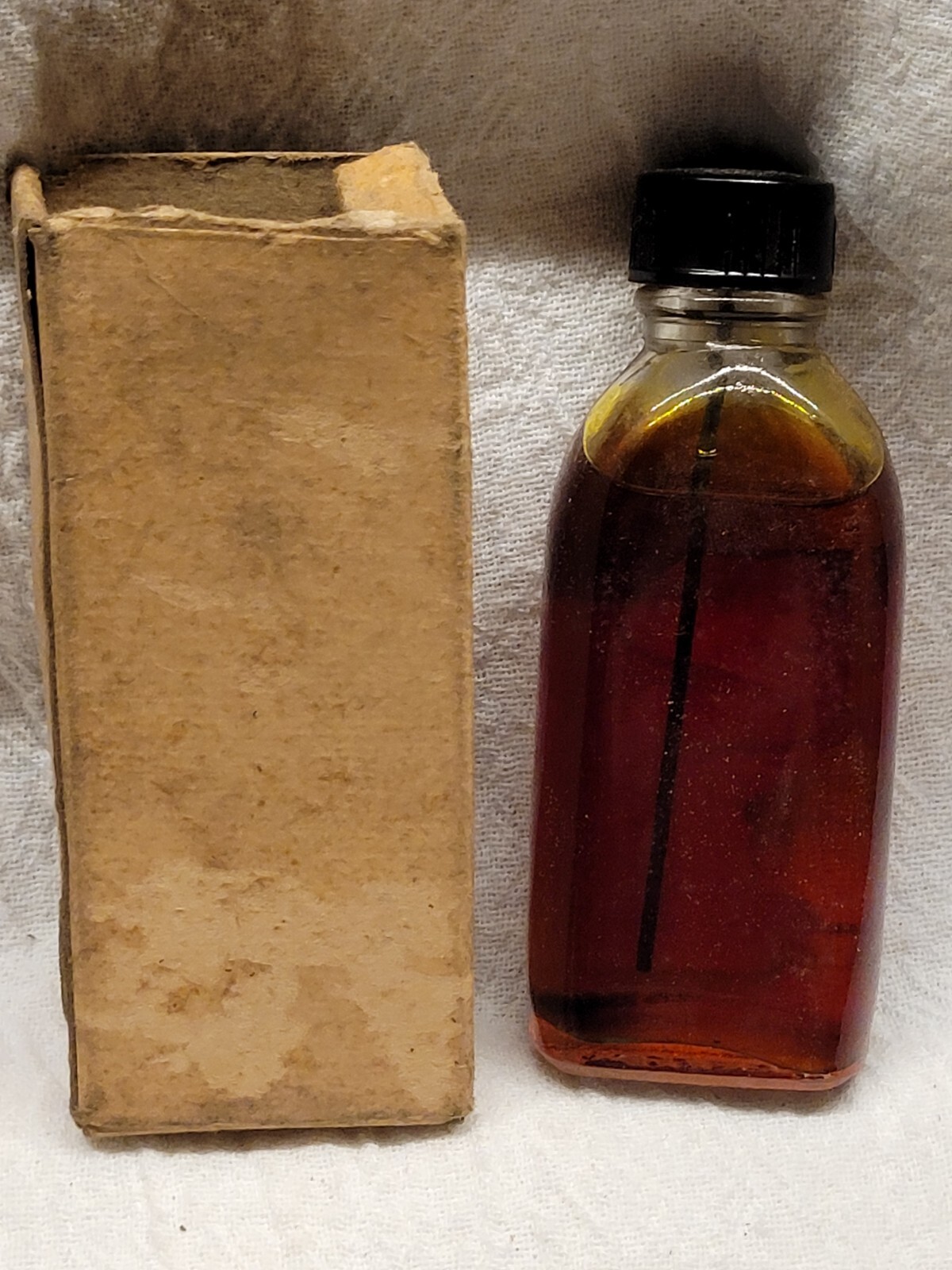 Old Keystone Projector Lubricating Oil in the Original Bottle & Box Boston Mass
