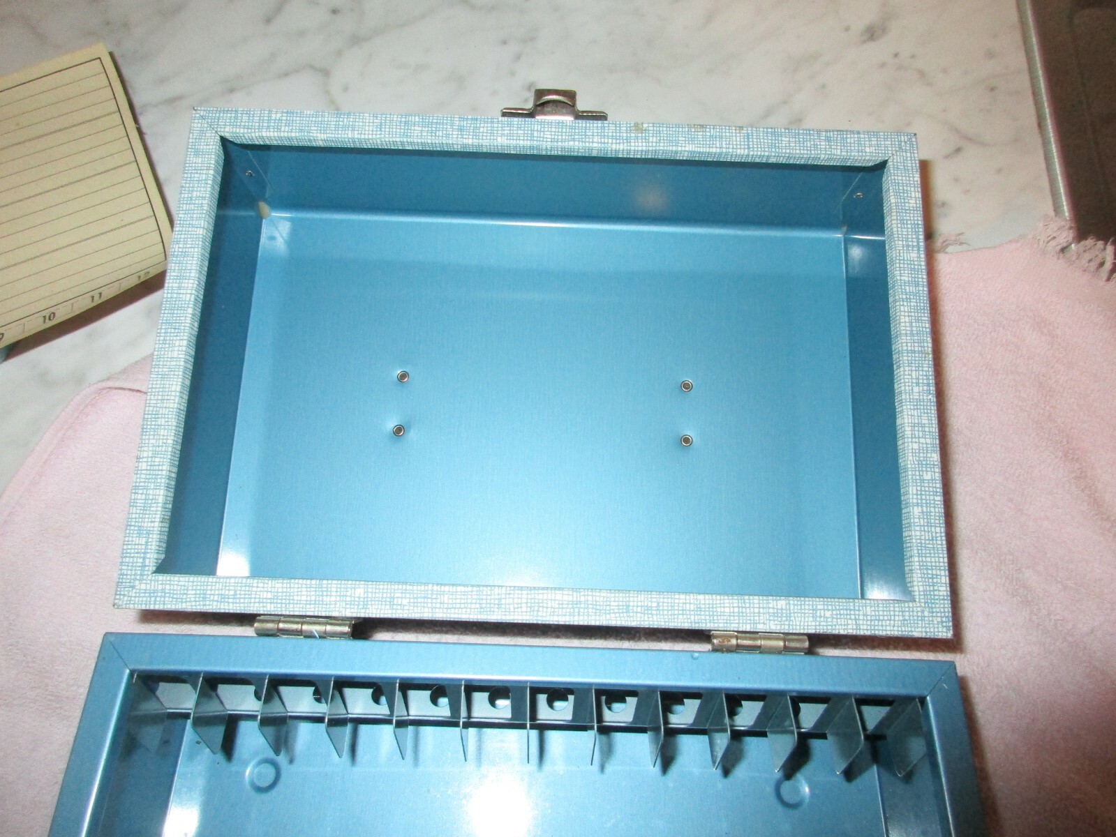 Vintage Metal Korvette Movie Reels & Carrying Storage Case