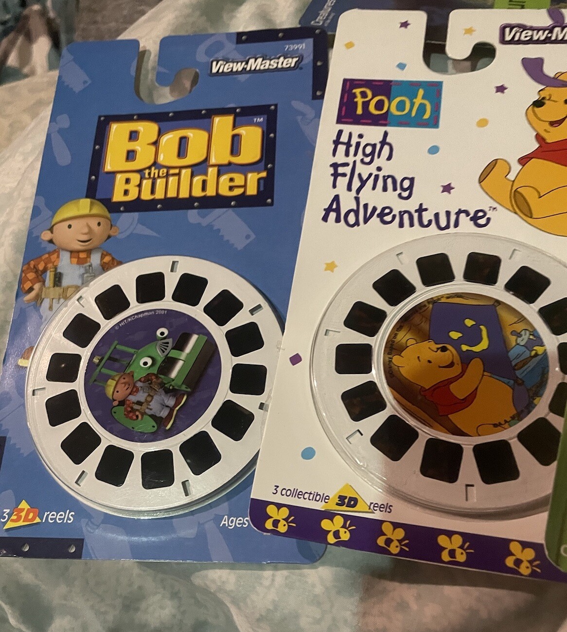 Various Vintage Collectible Reel Sets For View-Master 2002( 3 Reels Per Each Set